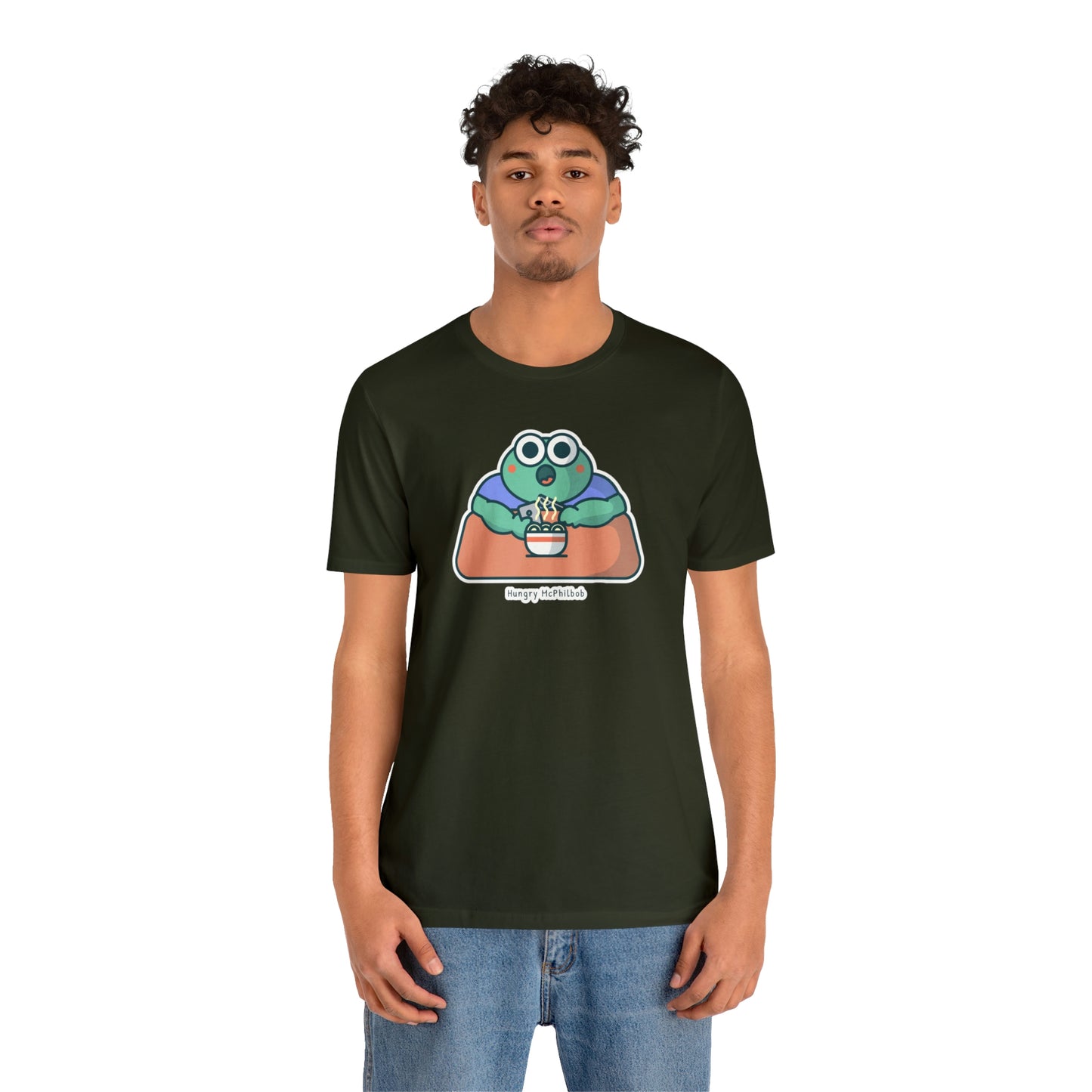 Hungry McPhilbob Unisex Jersey Short Sleeve Tee
