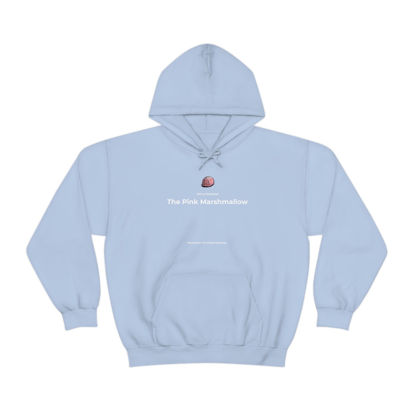 We've Reached the Pink Marshmallow Unisex Heavy Blend™ Hooded Sweatshirt