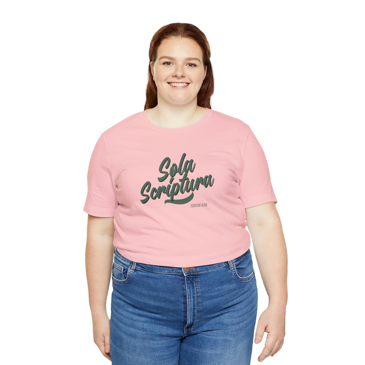 Sola Scriptura Unisex Jersey Short Sleeve Tee