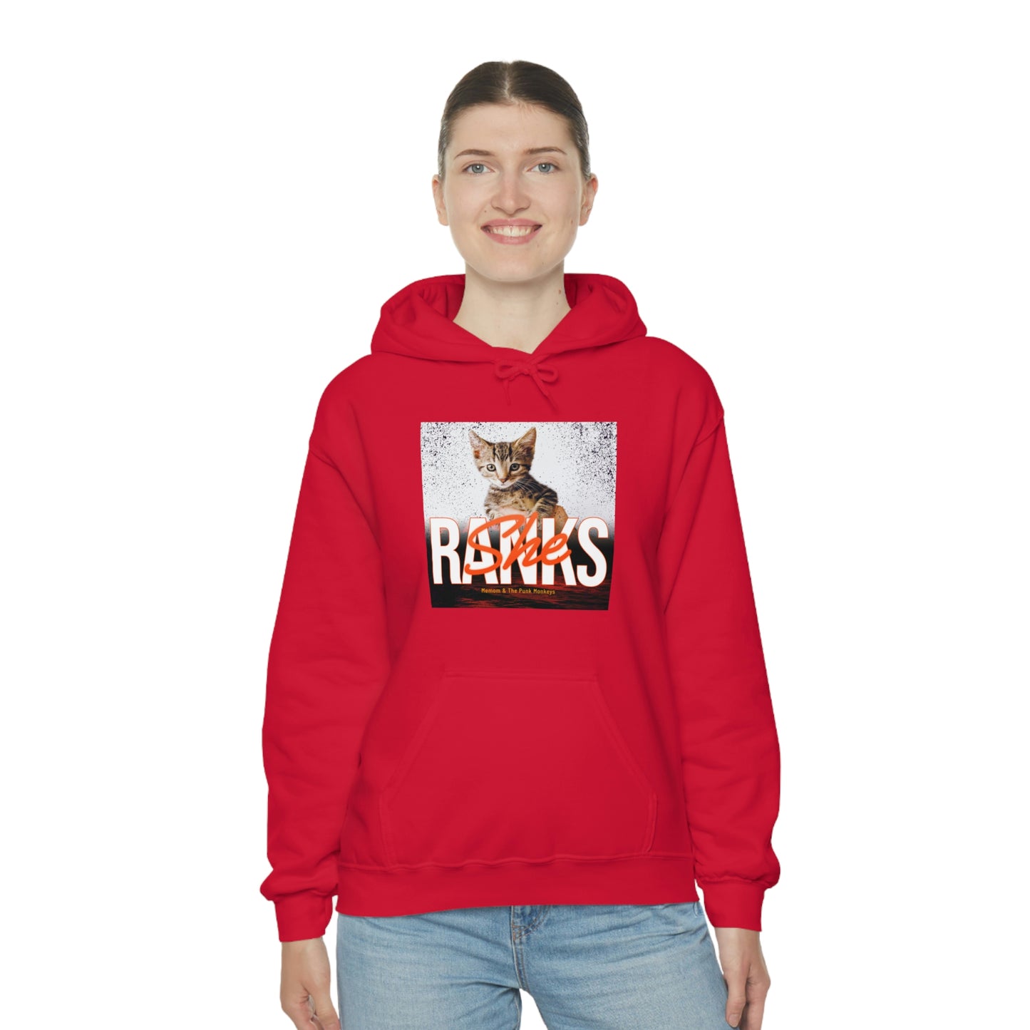 She Ranks Unisex Heavy Blend™ Hooded Sweatshirt