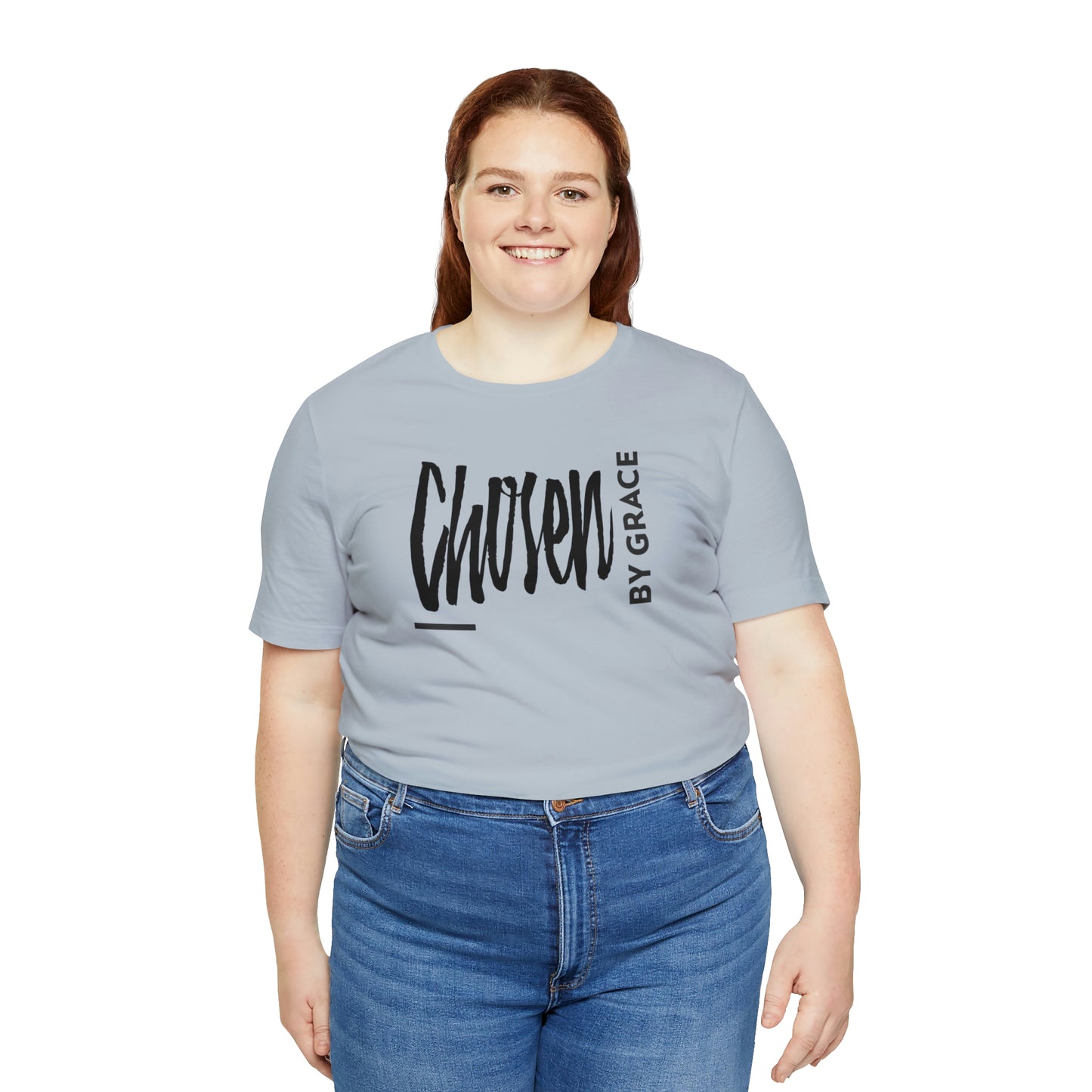 Chosen By Grace Sideways Unisex Jersey Short Sleeve Tee