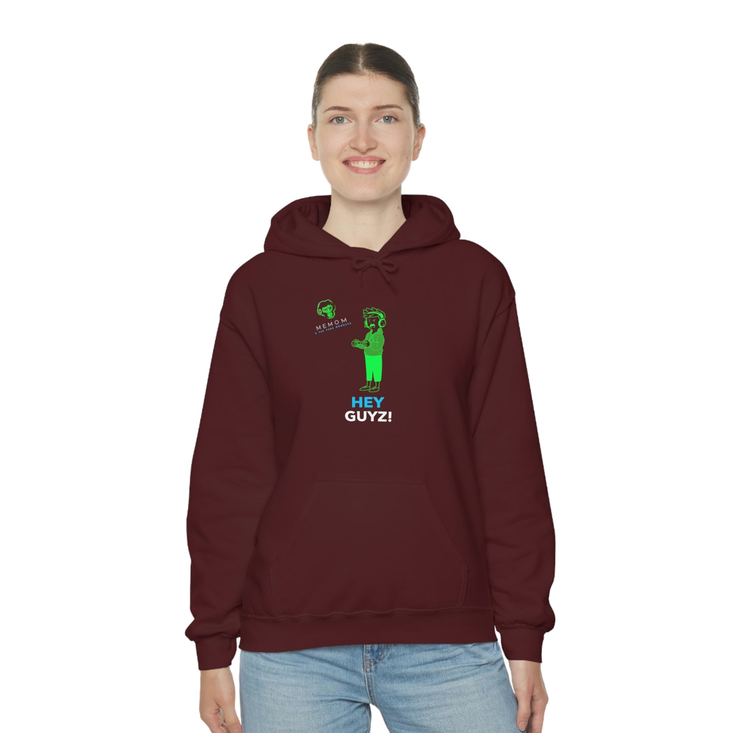 Hey Guyz! Unisex Heavy Blend™ Hooded Sweatshirt