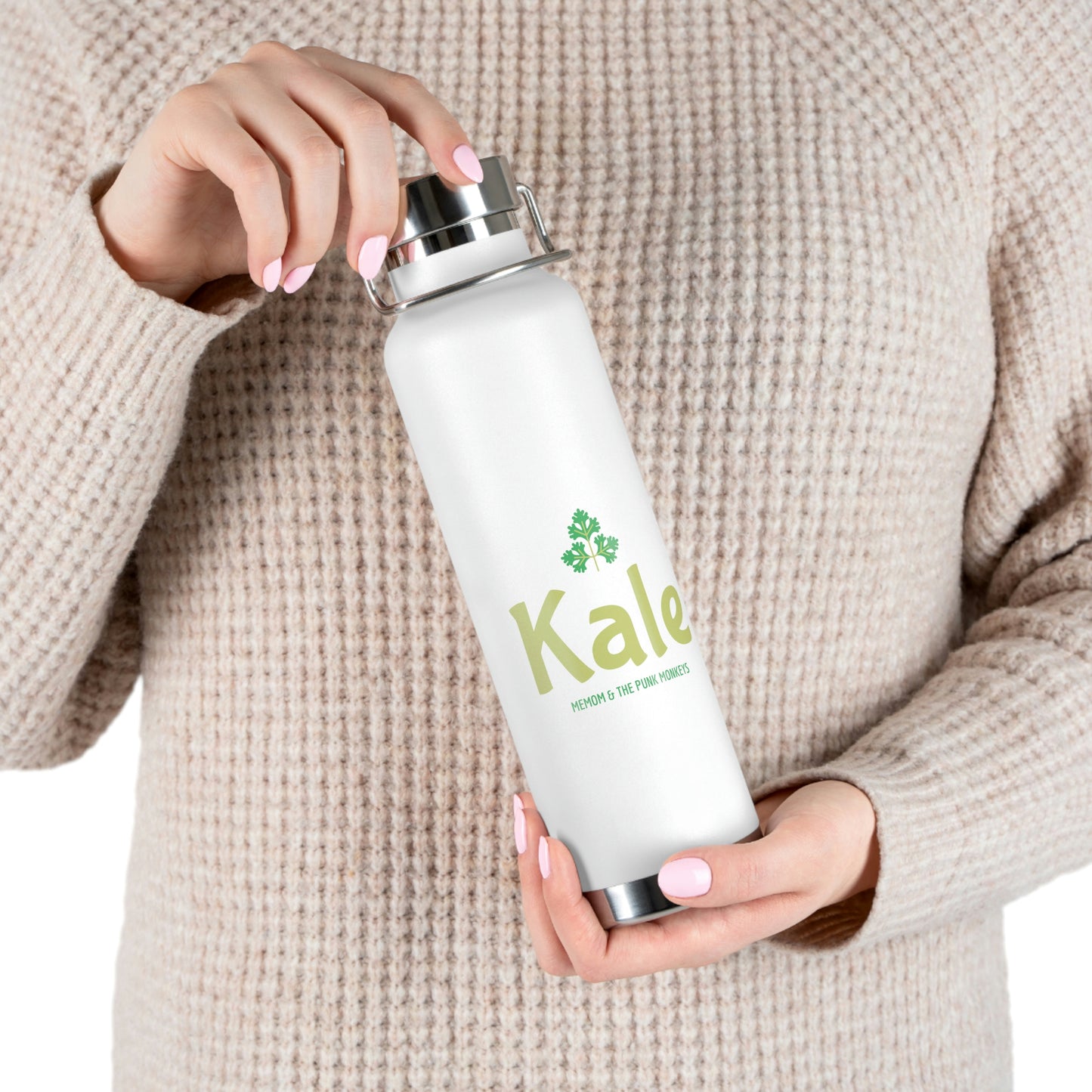 Kale Copper Vacuum Insulated Bottle, 22oz