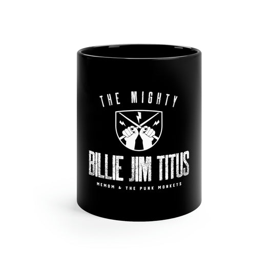 Billie Jim Titus 11oz Black Mug