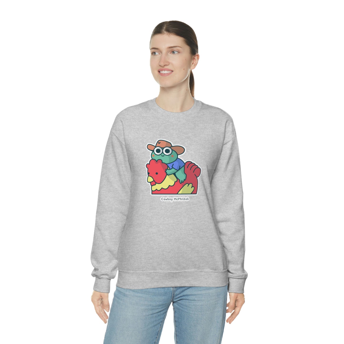 Cowboy McPhilbob Unisex Heavy Blend™ Crewneck Sweatshirt