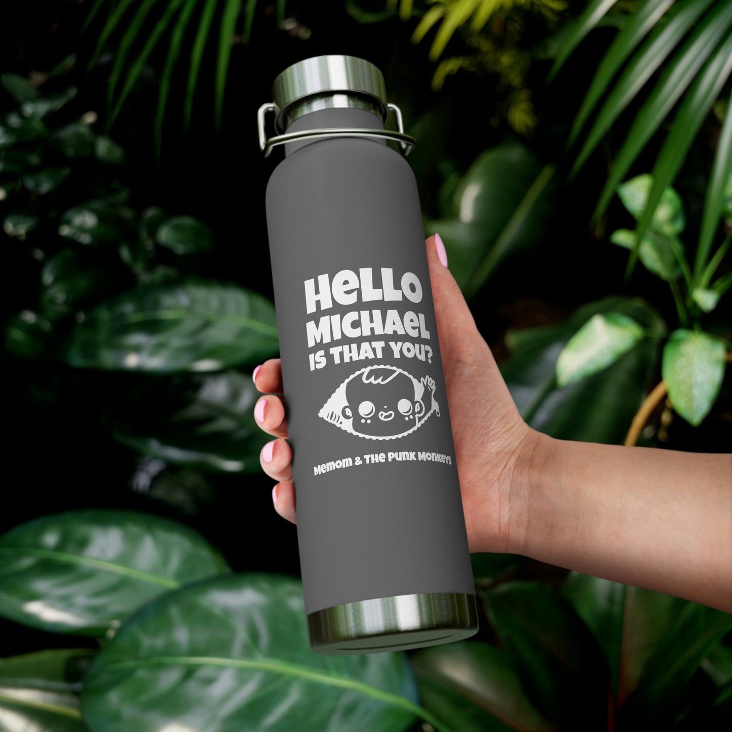 Hello Michael Is That You? Copper Vacuum Insulated Bottle, 22oz