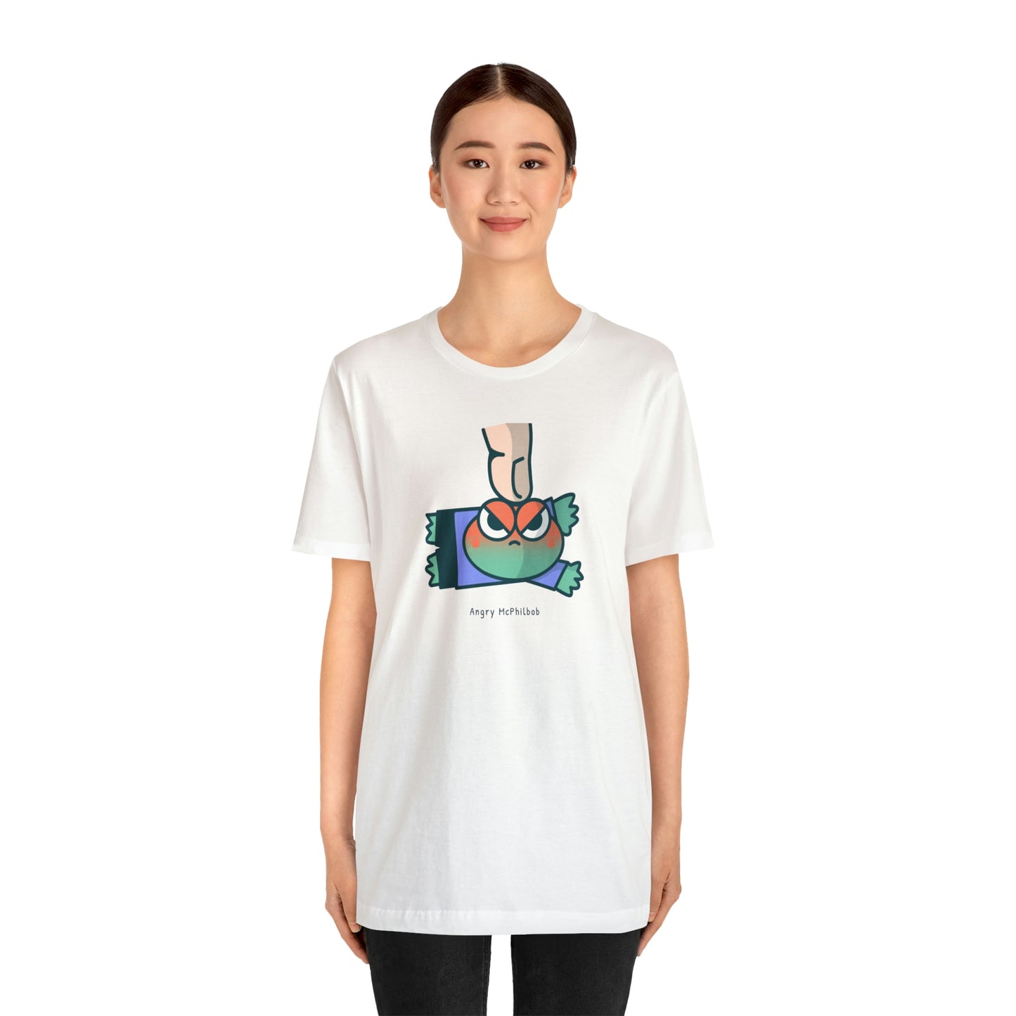 Angry McPhilbob Unisex Jersey Short Sleeve Tee