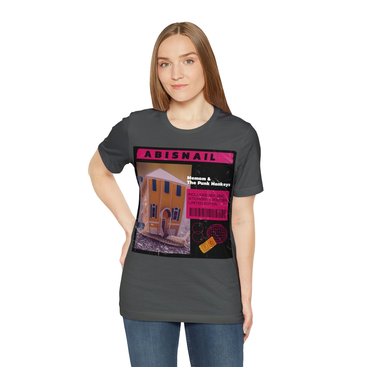 Abisnail Unisex Jersey Short Sleeve Tee