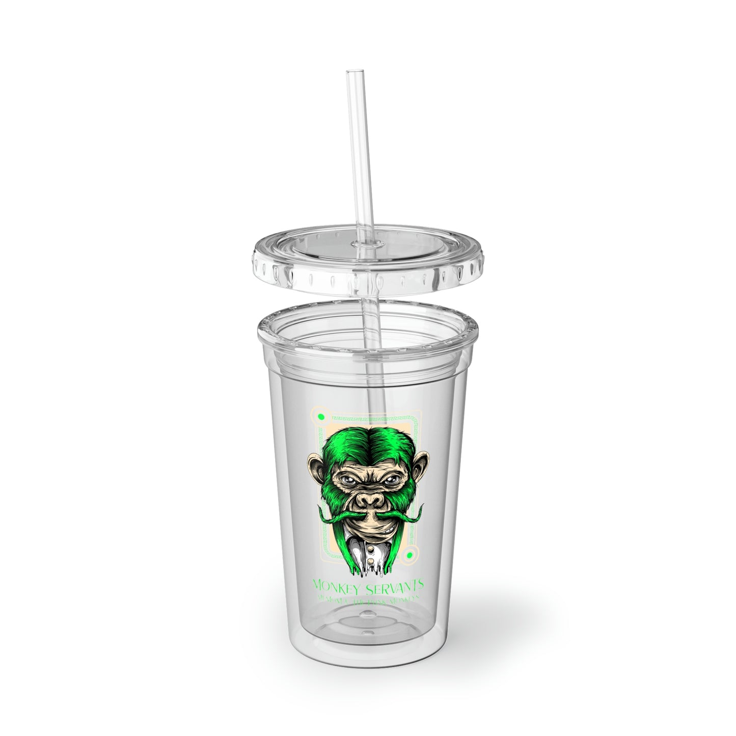 Monkey Servants Suave Acrylic Cup