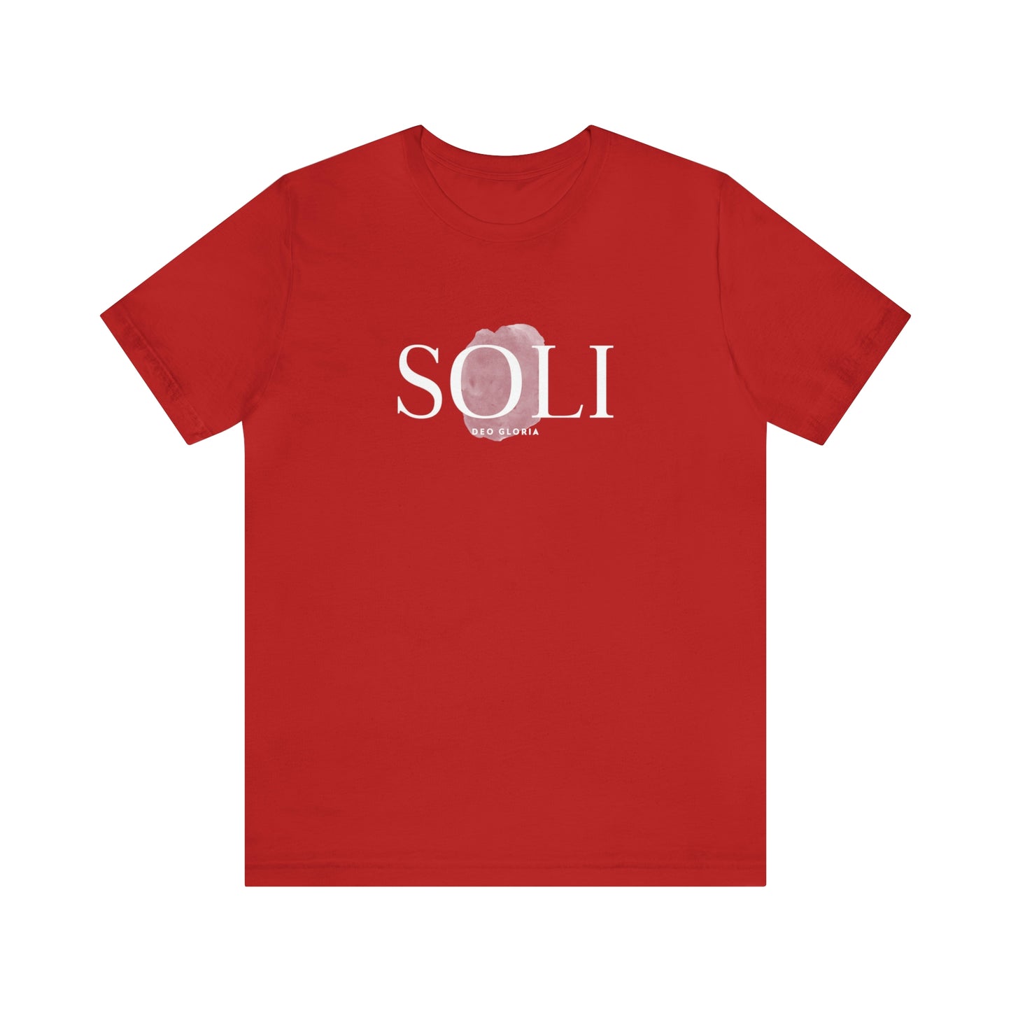 Soli Deo Gloria Paintbrush Unisex Jersey Short Sleeve Tee