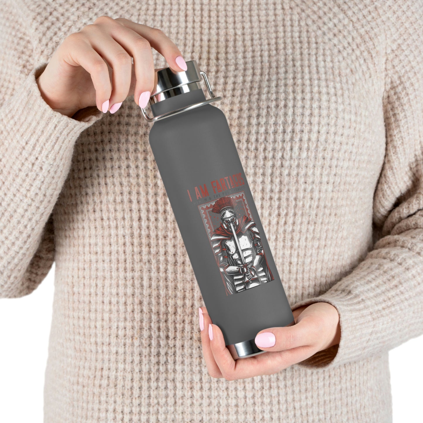 I AM FARTACUS 22oz Vacuum Insulated Bottle