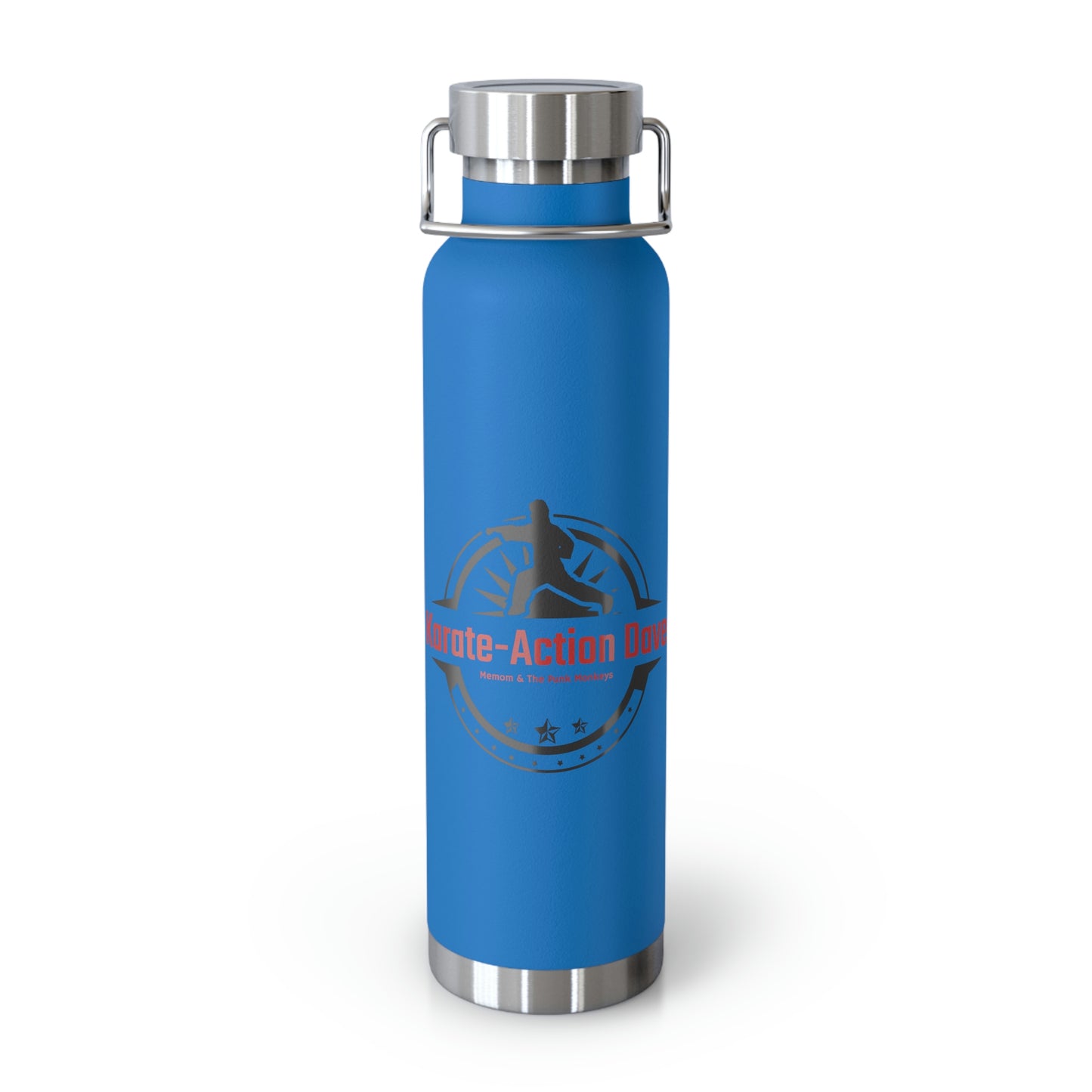 Karate Action Dave Copper Vacuum Insulated Bottle, 22oz