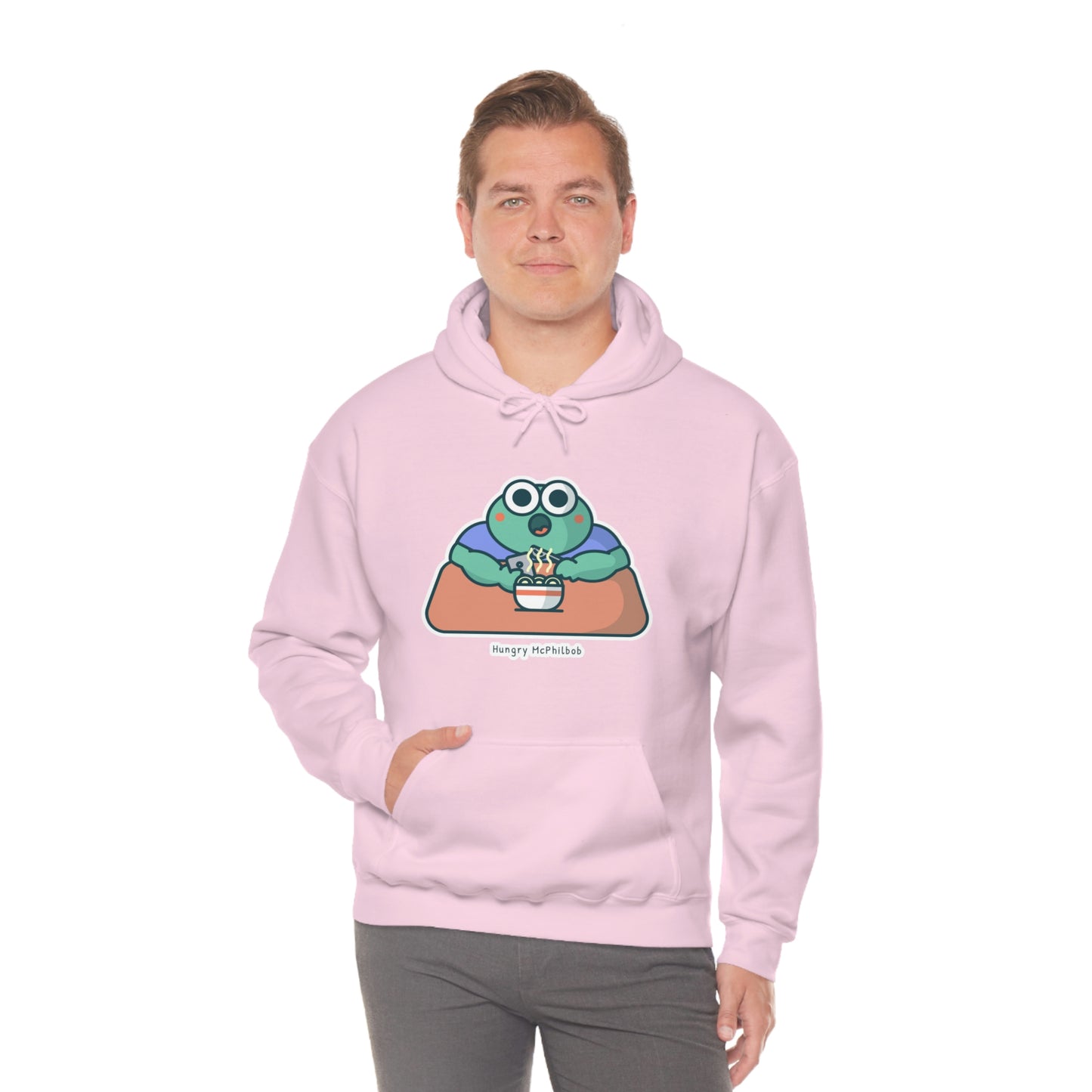 Hungry McPhilbob Unisex Heavy Blend™ Hooded Sweatshirt