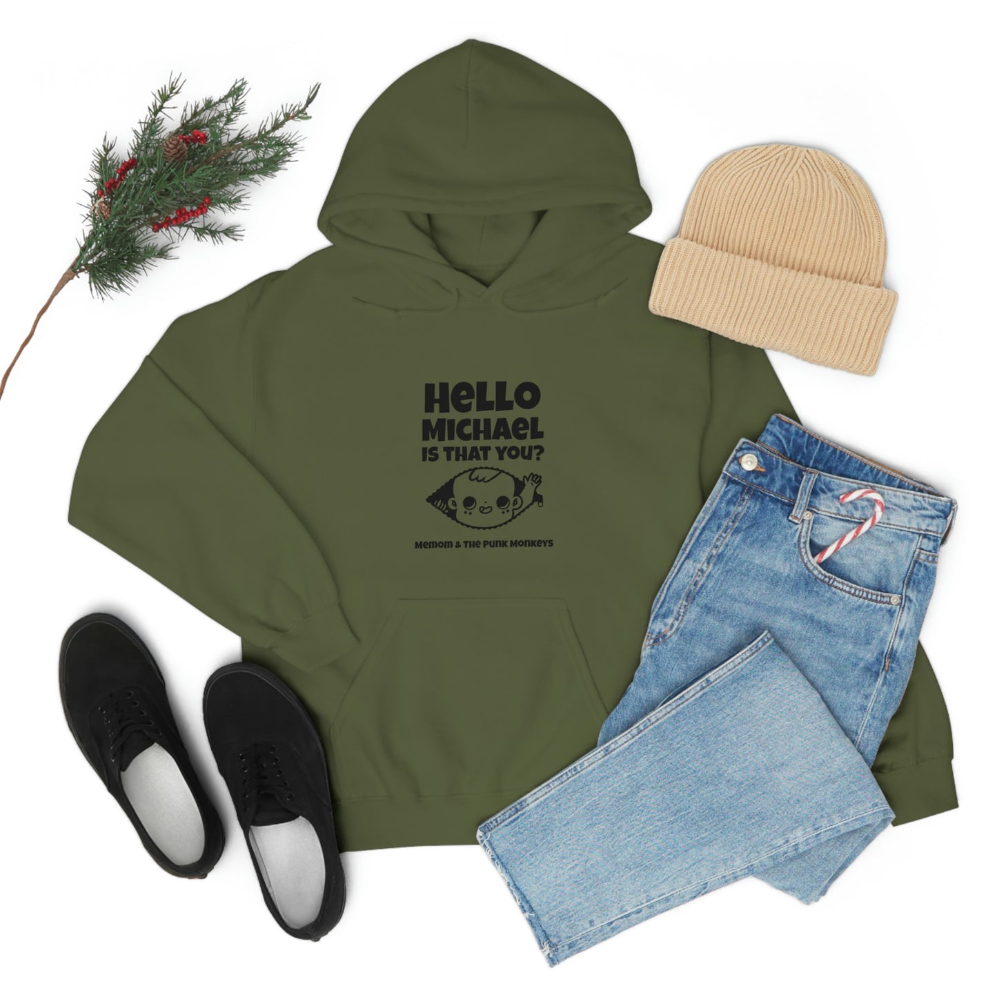 Hello Michael Is That You? Unisex Heavy Blend™ Hooded Sweatshirt