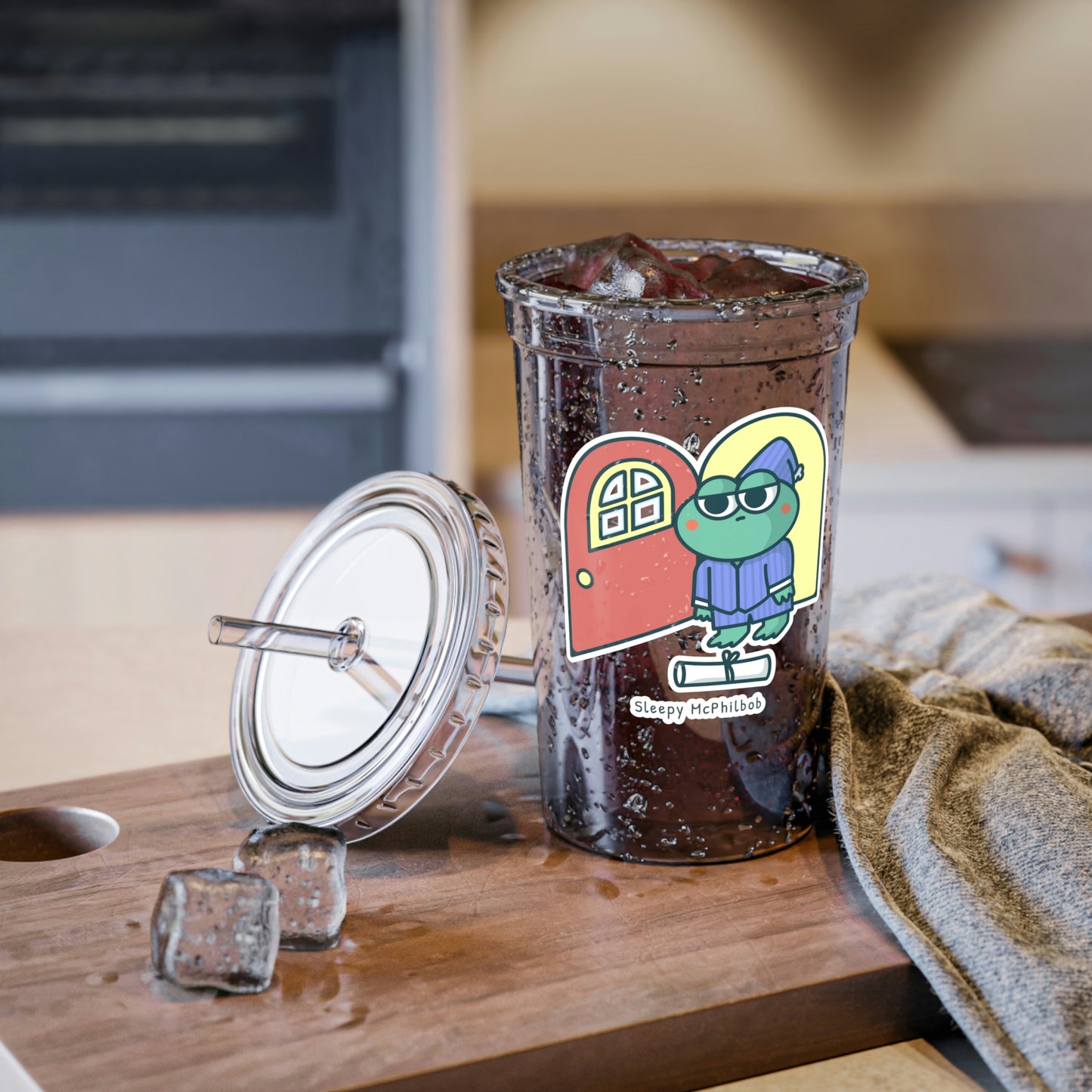 Sleepy McPhilbob Suave Acrylic Cup
