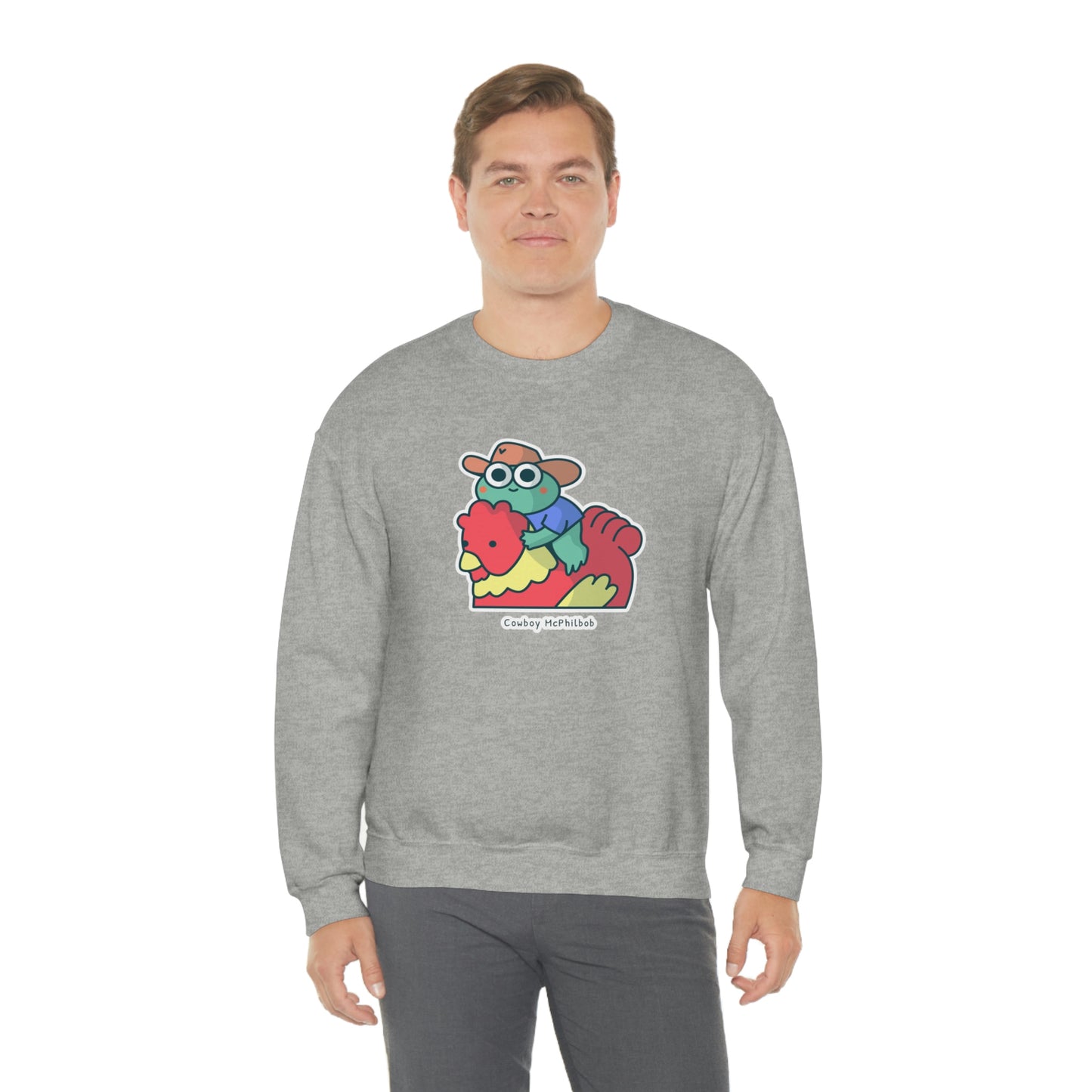 Cowboy McPhilbob Unisex Heavy Blend™ Crewneck Sweatshirt