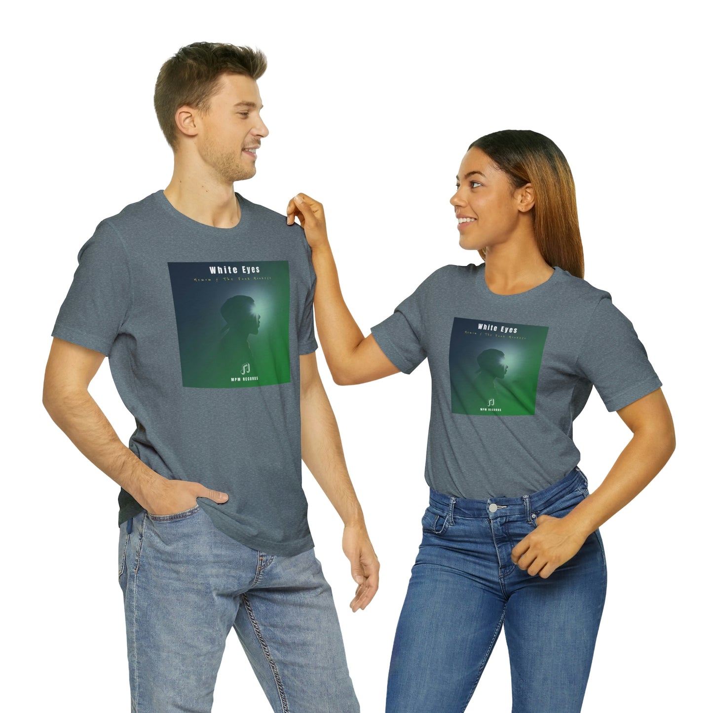 White Eyes Unisex Jersey Short Sleeve Tee