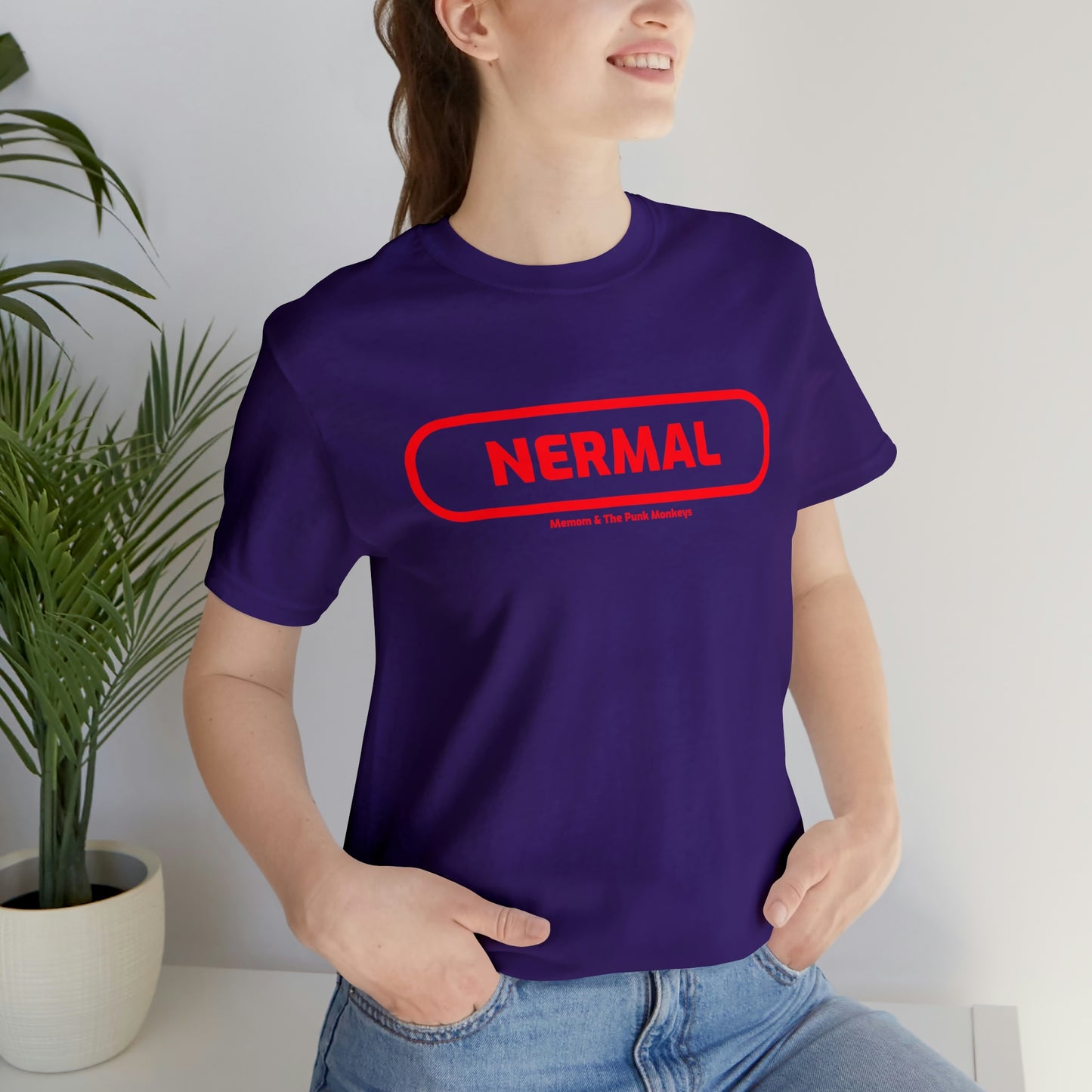 Nermal Unisex Jersey Short Sleeve Tee