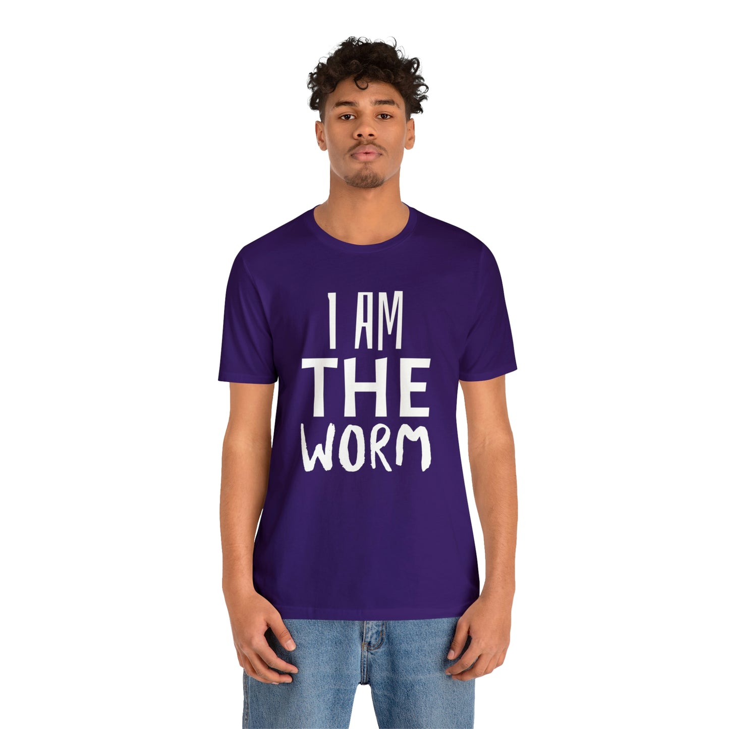 I Am The Worm Unisex Jersey Short Sleeve Tee