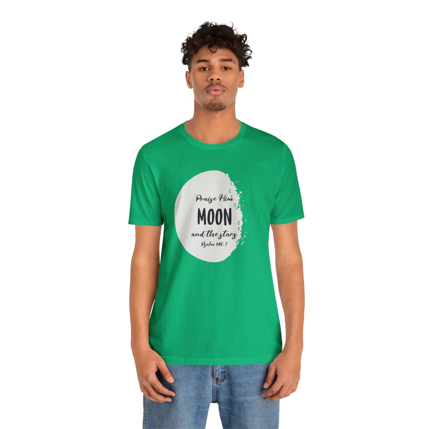 The Moon Unisex Jersey Short Sleeve Tee