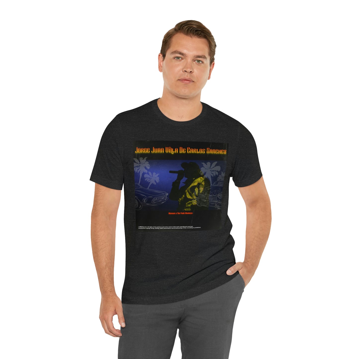 Jorge Juan Villa De Carlos Sanchez Unisex Jersey Short Sleeve Tee