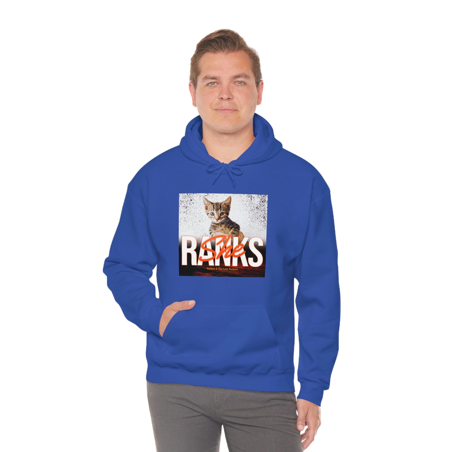She Ranks Unisex Heavy Blend™ Hooded Sweatshirt