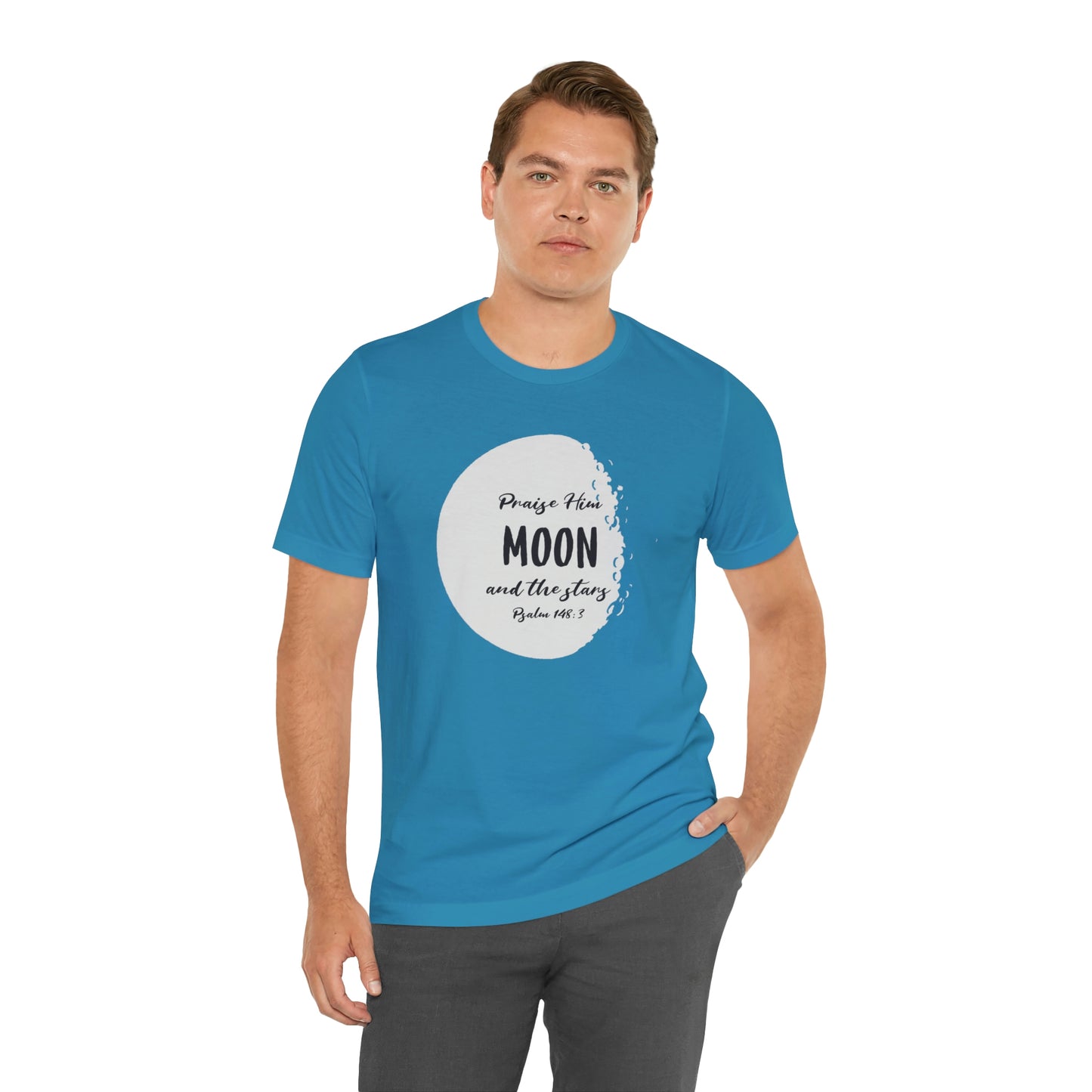 The Moon Unisex Jersey Short Sleeve Tee