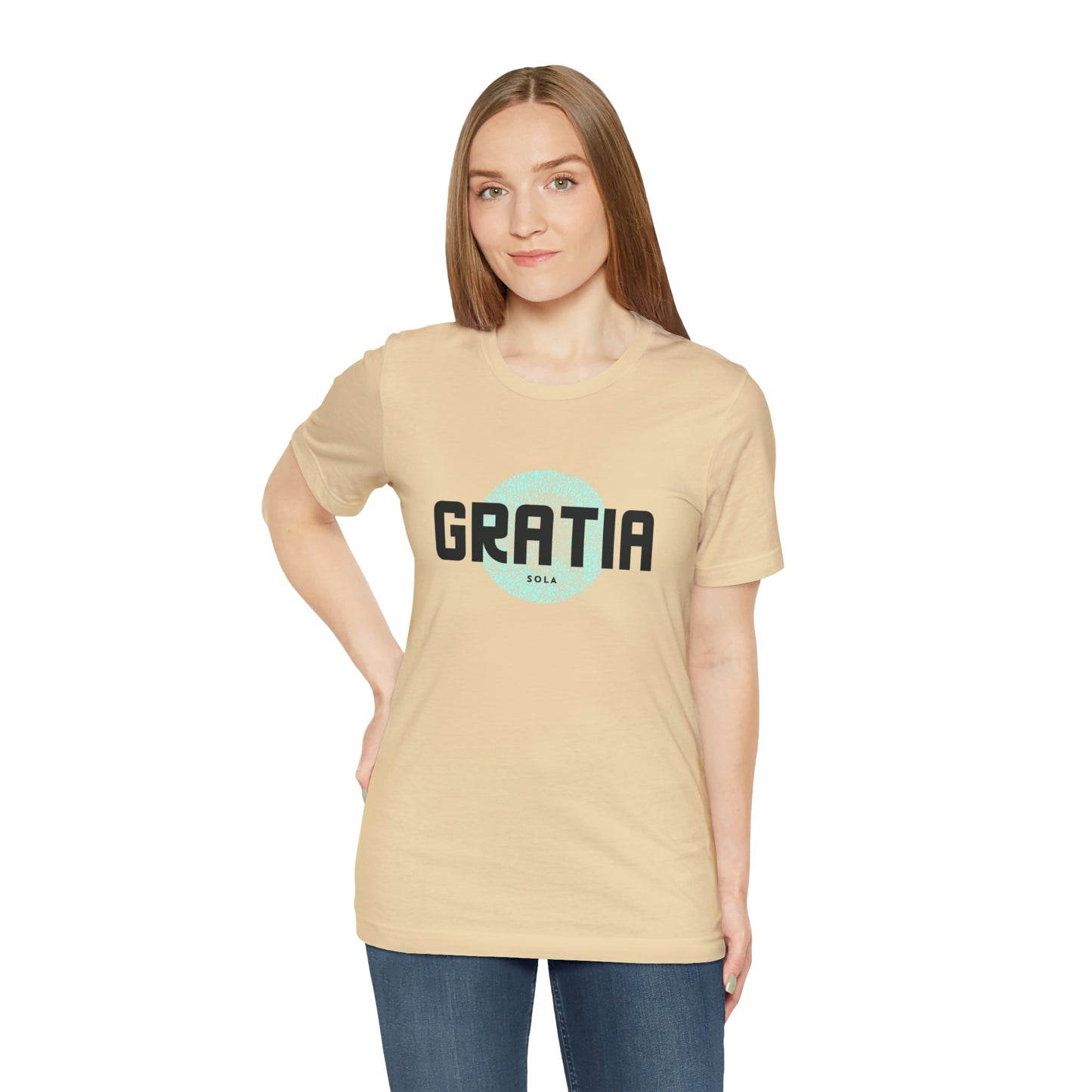 Sola Gratia Unisex Jersey Short Sleeve Tee