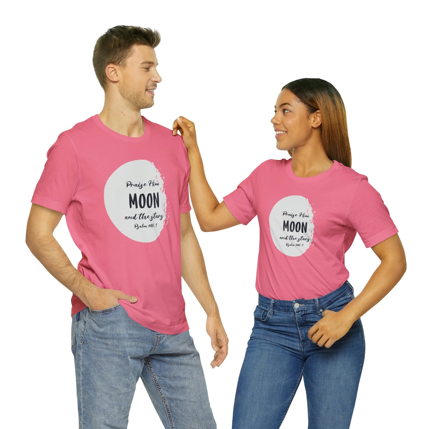 The Moon Unisex Jersey Short Sleeve Tee