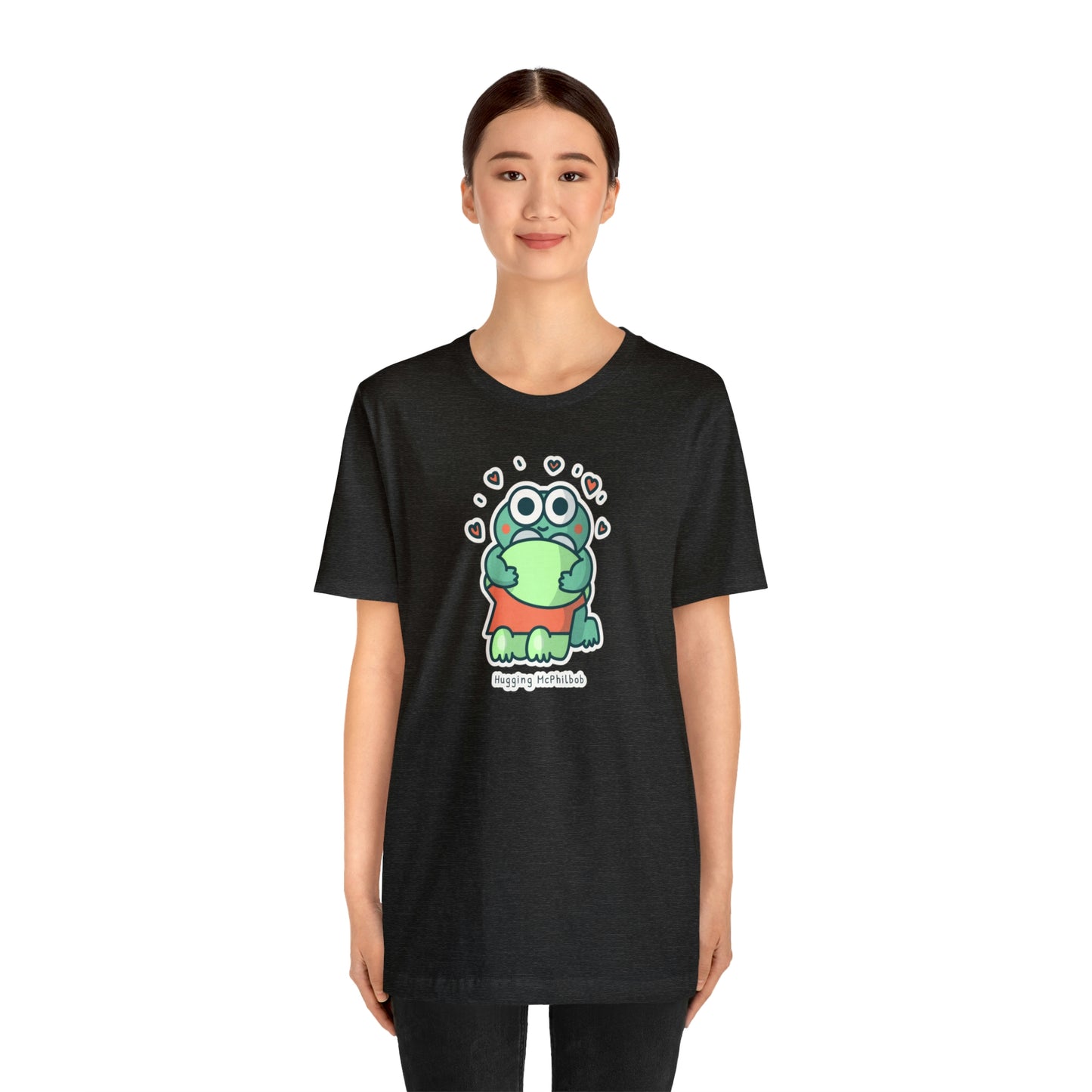 Hugging McPhilbob Unisex Jersey Short Sleeve Tee