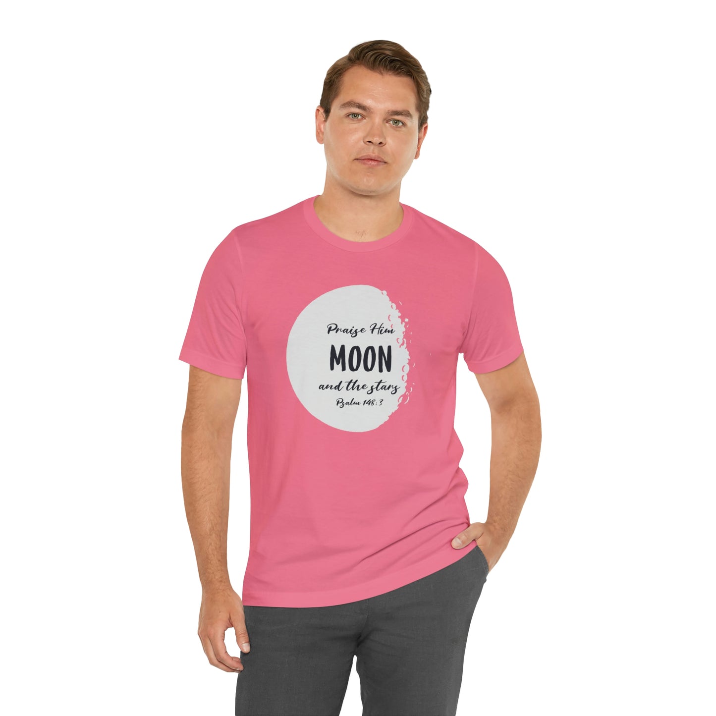 The Moon Unisex Jersey Short Sleeve Tee