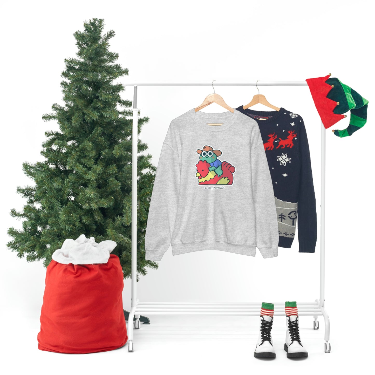 Cowboy McPhilbob Unisex Heavy Blend™ Crewneck Sweatshirt