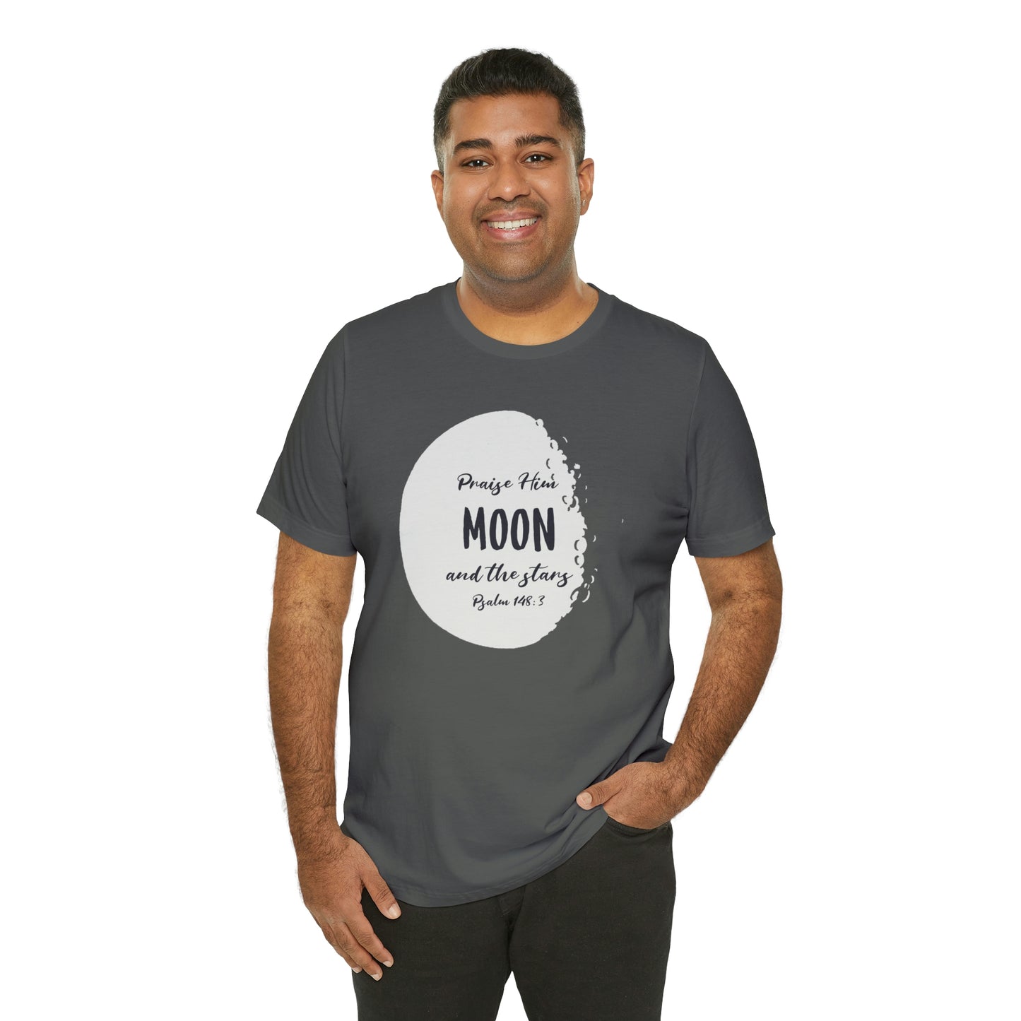 The Moon Unisex Jersey Short Sleeve Tee