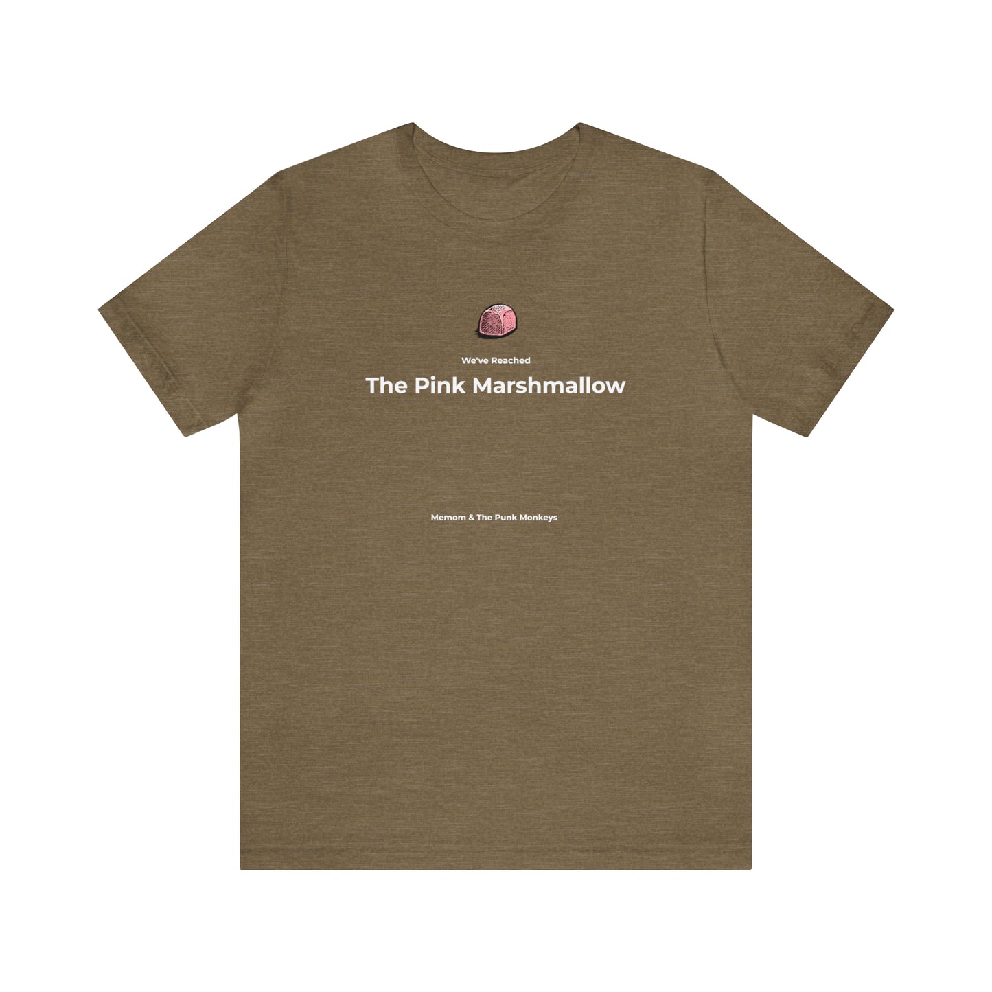 We've Reached the Pink Marshmallow Unisex Jersey Short Sleeve Tee