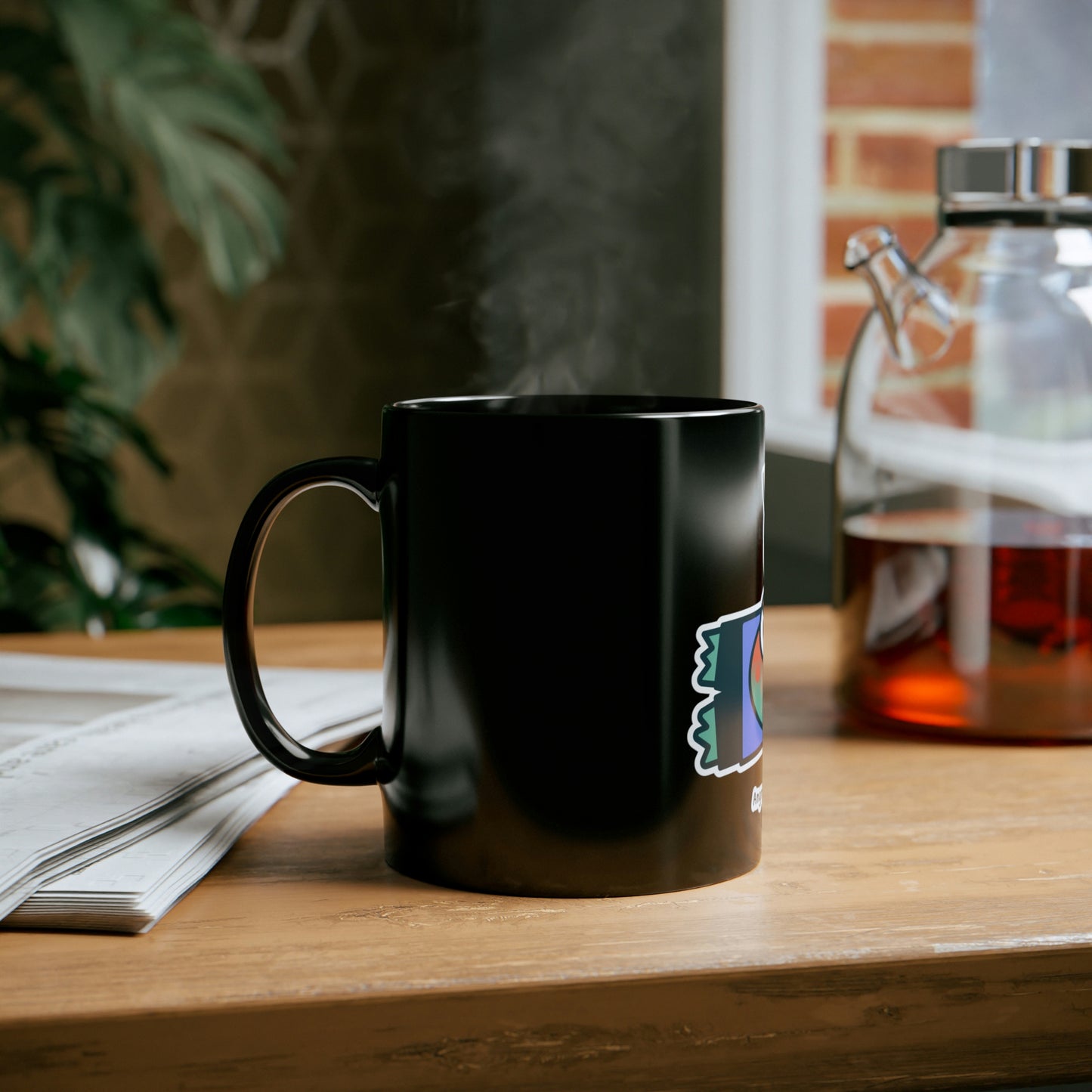 Angry McPhilbob 11oz Black Mug