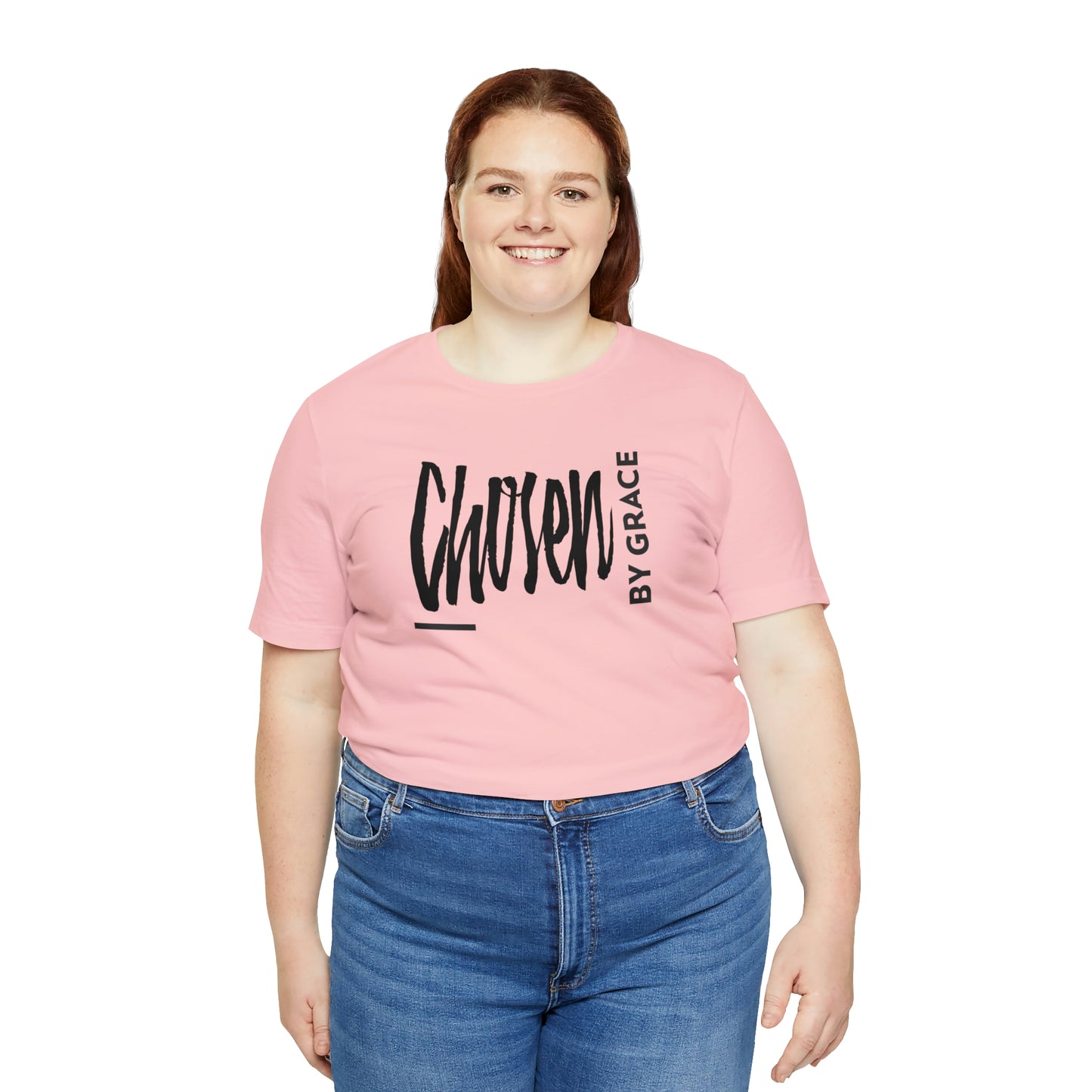 Chosen By Grace Sideways Unisex Jersey Short Sleeve Tee