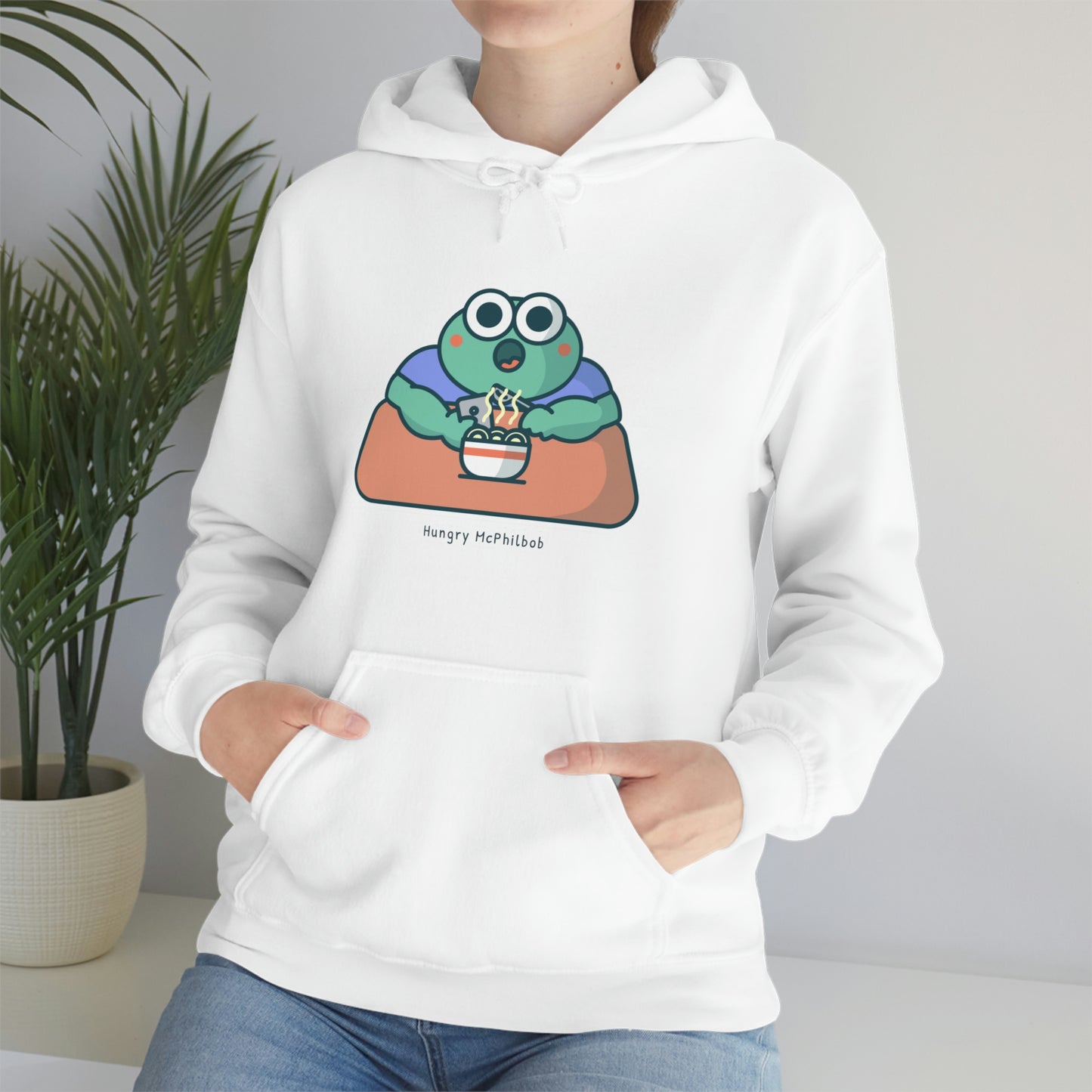 Hungry McPhilbob Unisex Heavy Blend™ Hooded Sweatshirt