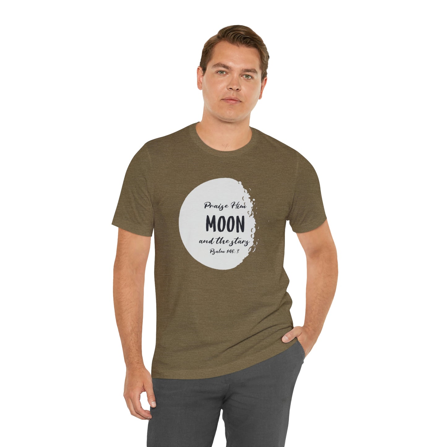 The Moon Unisex Jersey Short Sleeve Tee