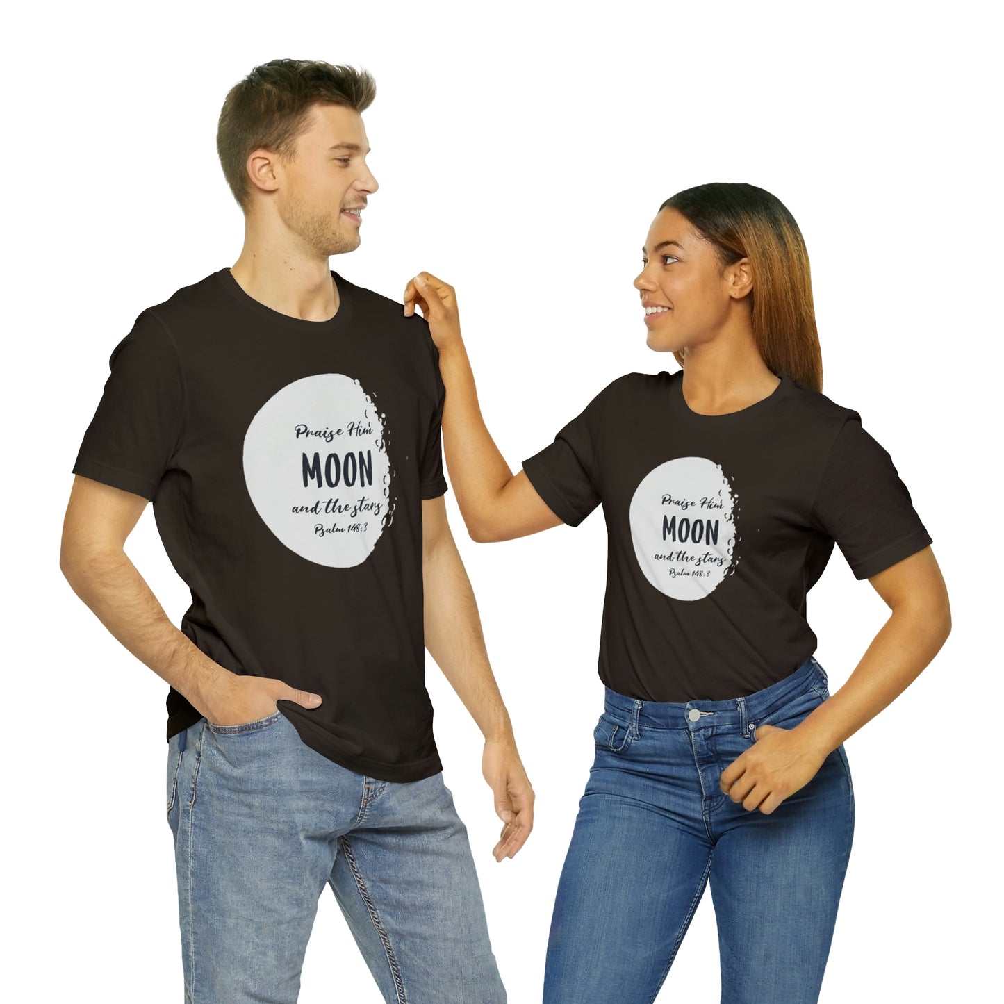 The Moon Unisex Jersey Short Sleeve Tee