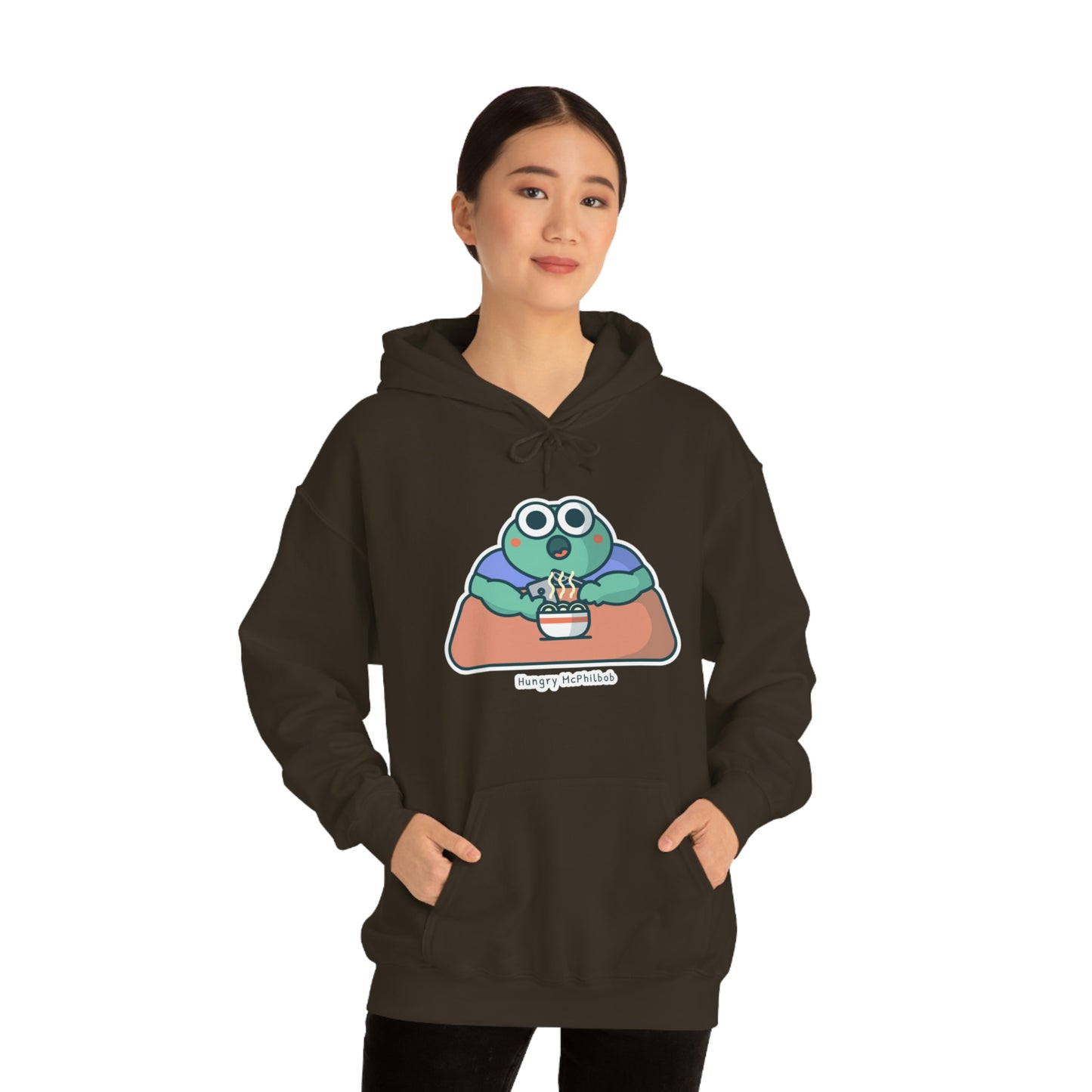 Hungry McPhilbob Unisex Heavy Blend™ Hooded Sweatshirt