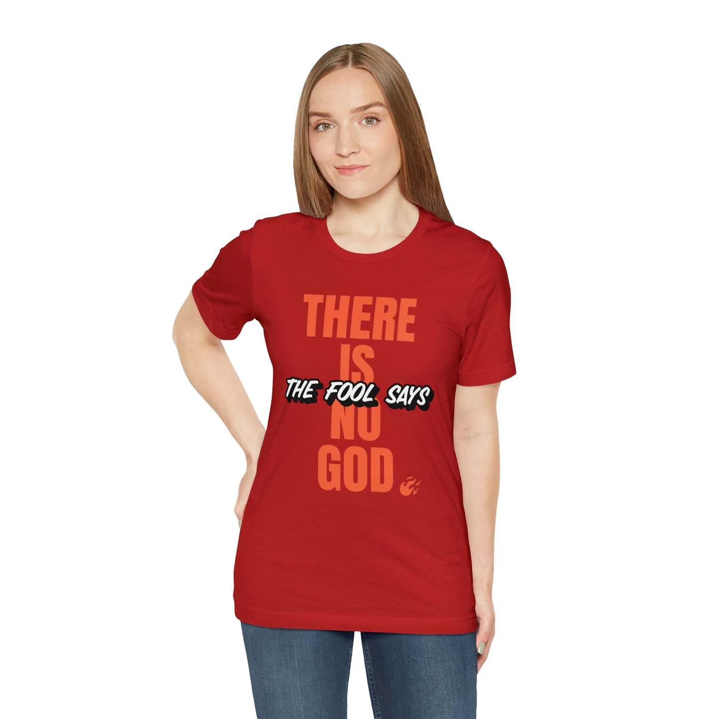 The Fool Says Unisex Jersey Short Sleeve Tee