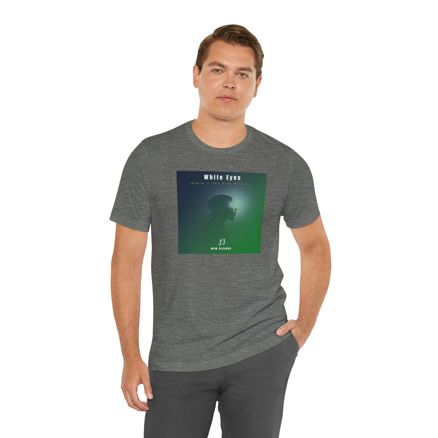 White Eyes Unisex Jersey Short Sleeve Tee