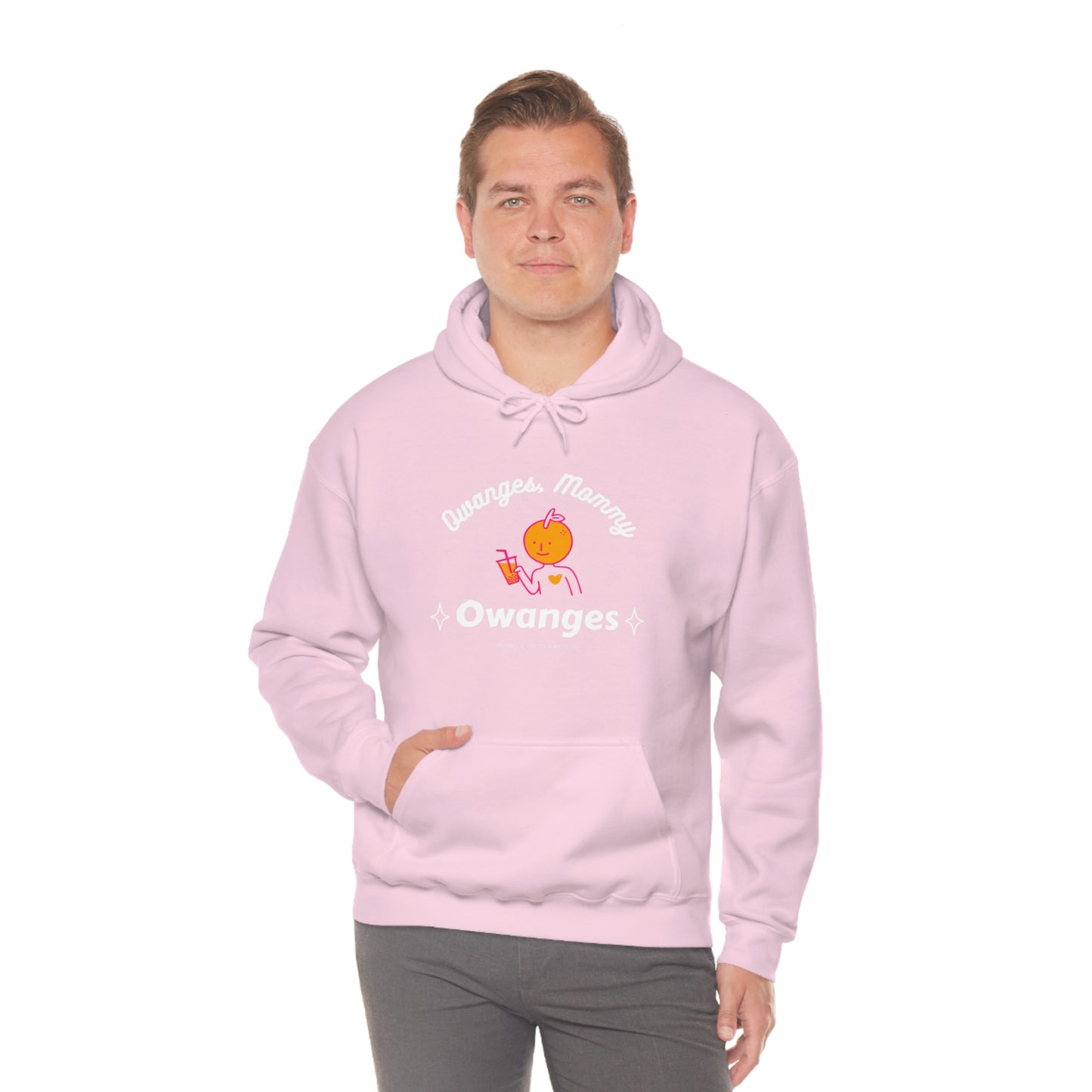 Owanges, Mommy, Owanges Unisex Heavy Blend™ Hooded Sweatshirt