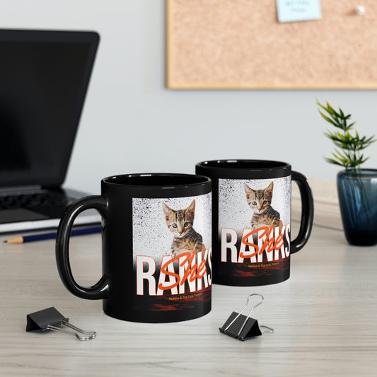 She Ranks 11oz Black Mug