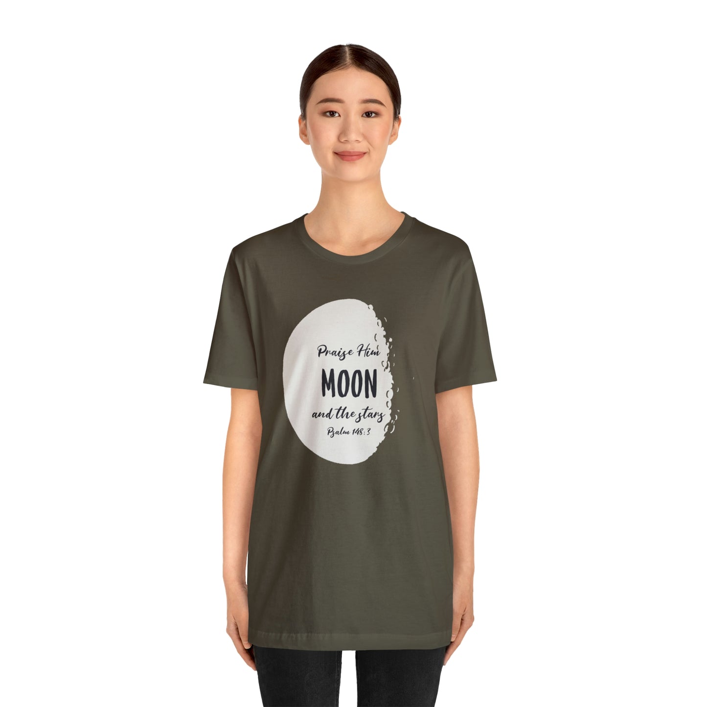 The Moon Unisex Jersey Short Sleeve Tee