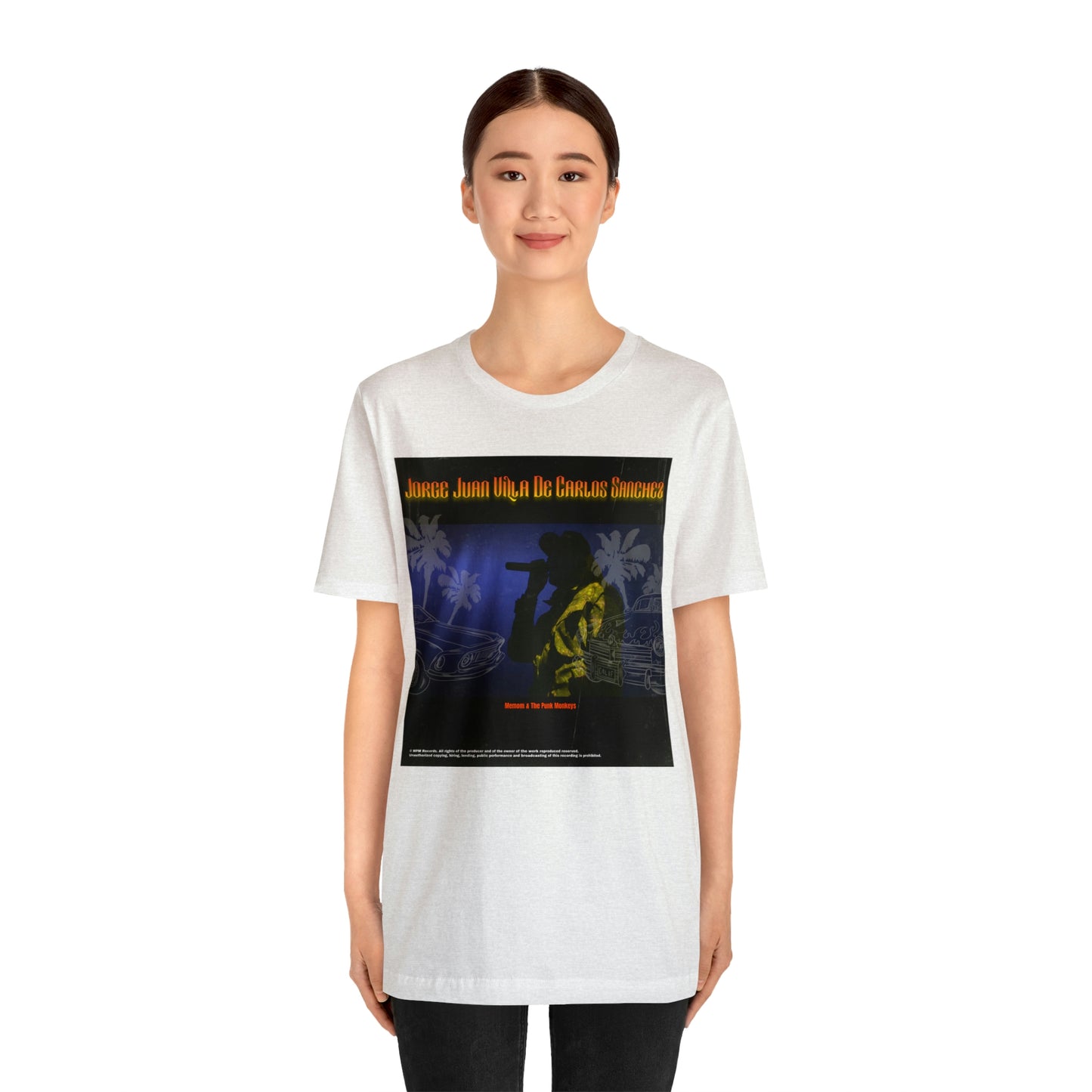Jorge Juan Villa De Carlos Sanchez Unisex Jersey Short Sleeve Tee