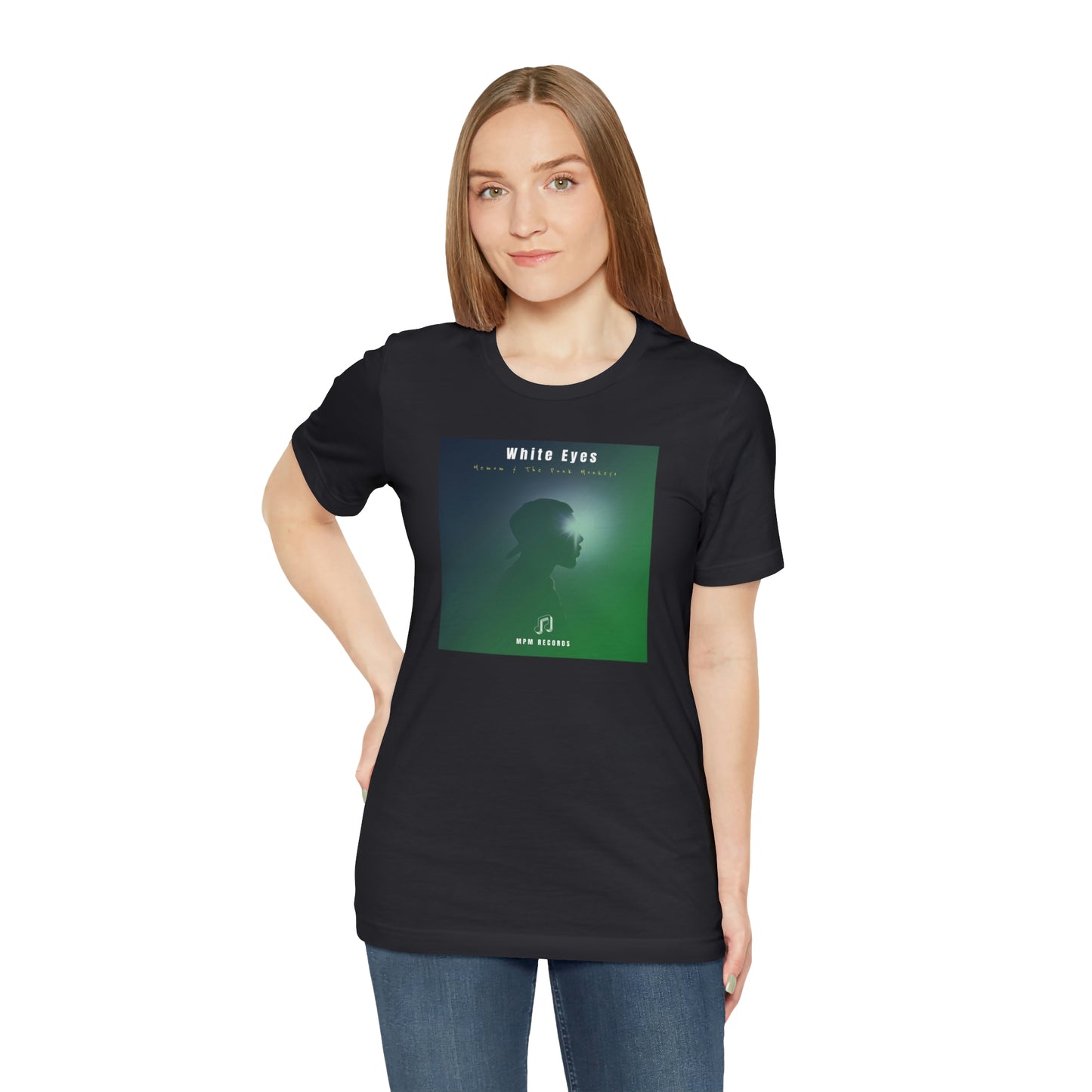 White Eyes Unisex Jersey Short Sleeve Tee