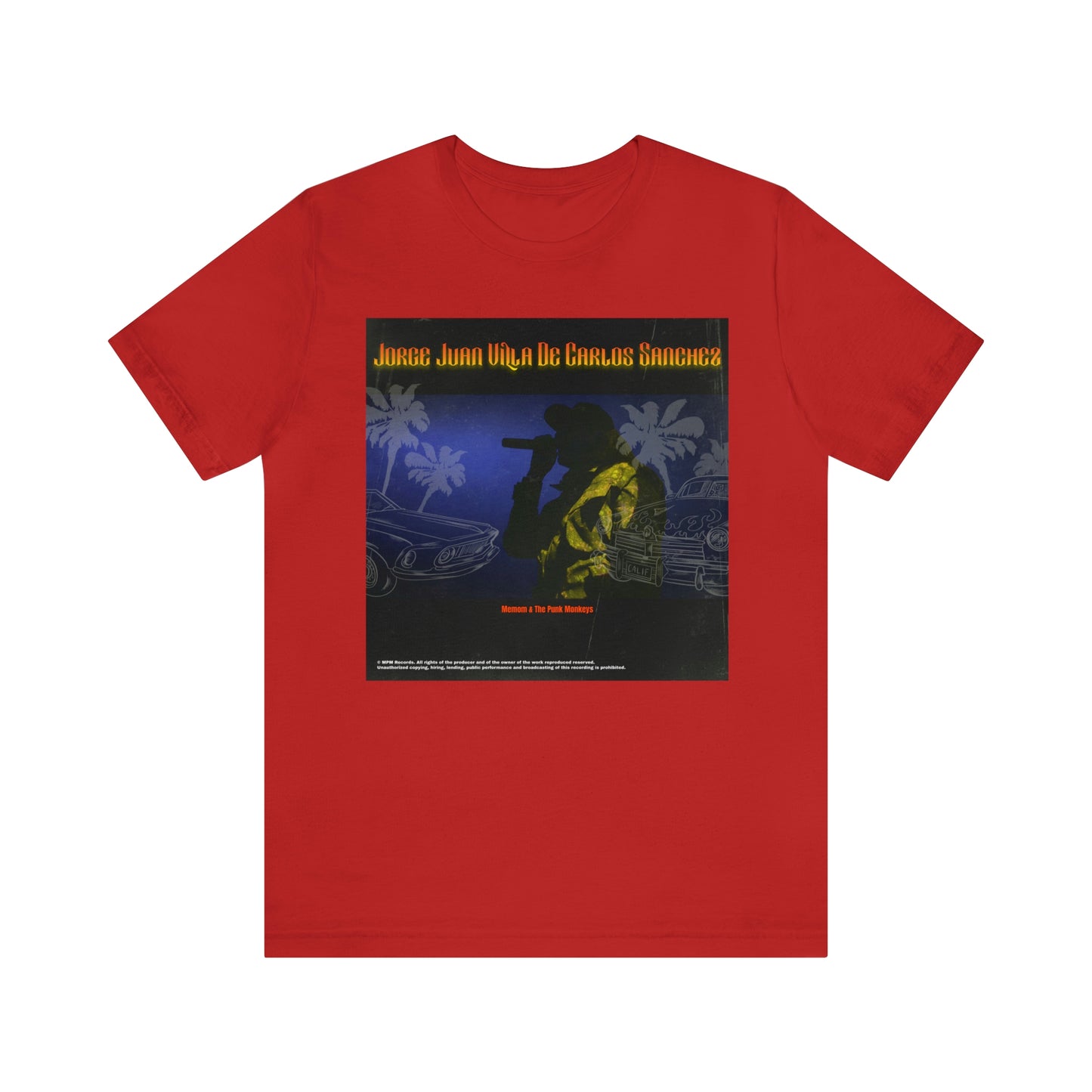 Jorge Juan Villa De Carlos Sanchez Unisex Jersey Short Sleeve Tee