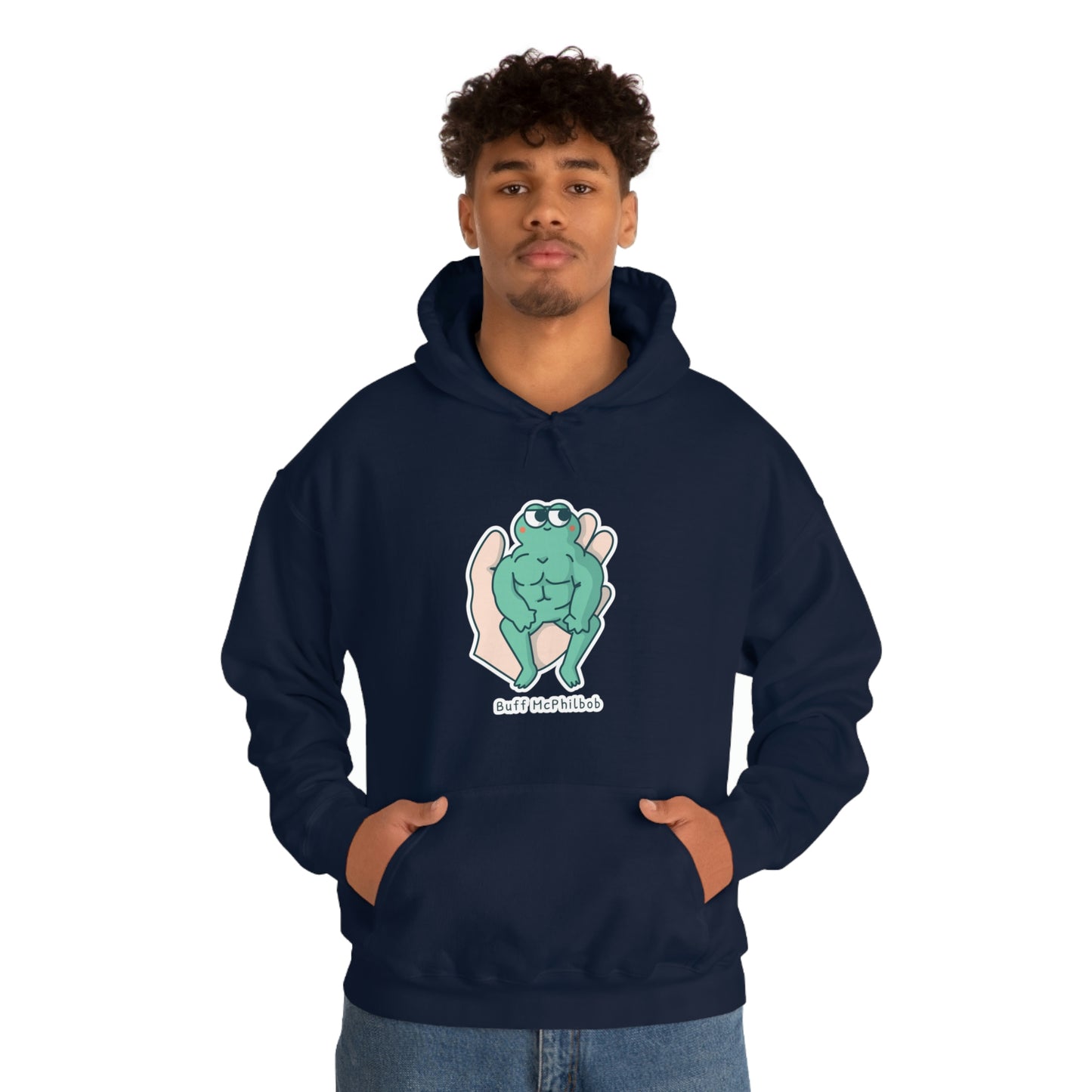 Buff McPhilbob Unisex Heavy Blend™ Hooded Sweatshirt