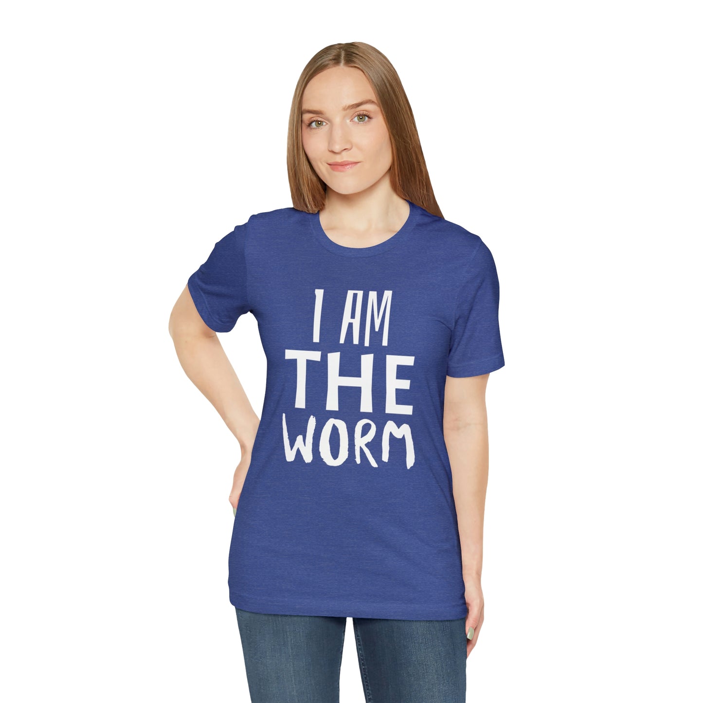 I Am The Worm Unisex Jersey Short Sleeve Tee